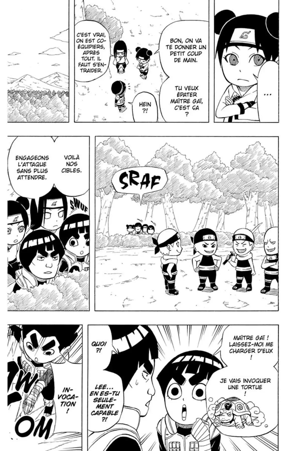 Rock Lee – Les péripéties d’un ninja en herbe Volume 1 page 14