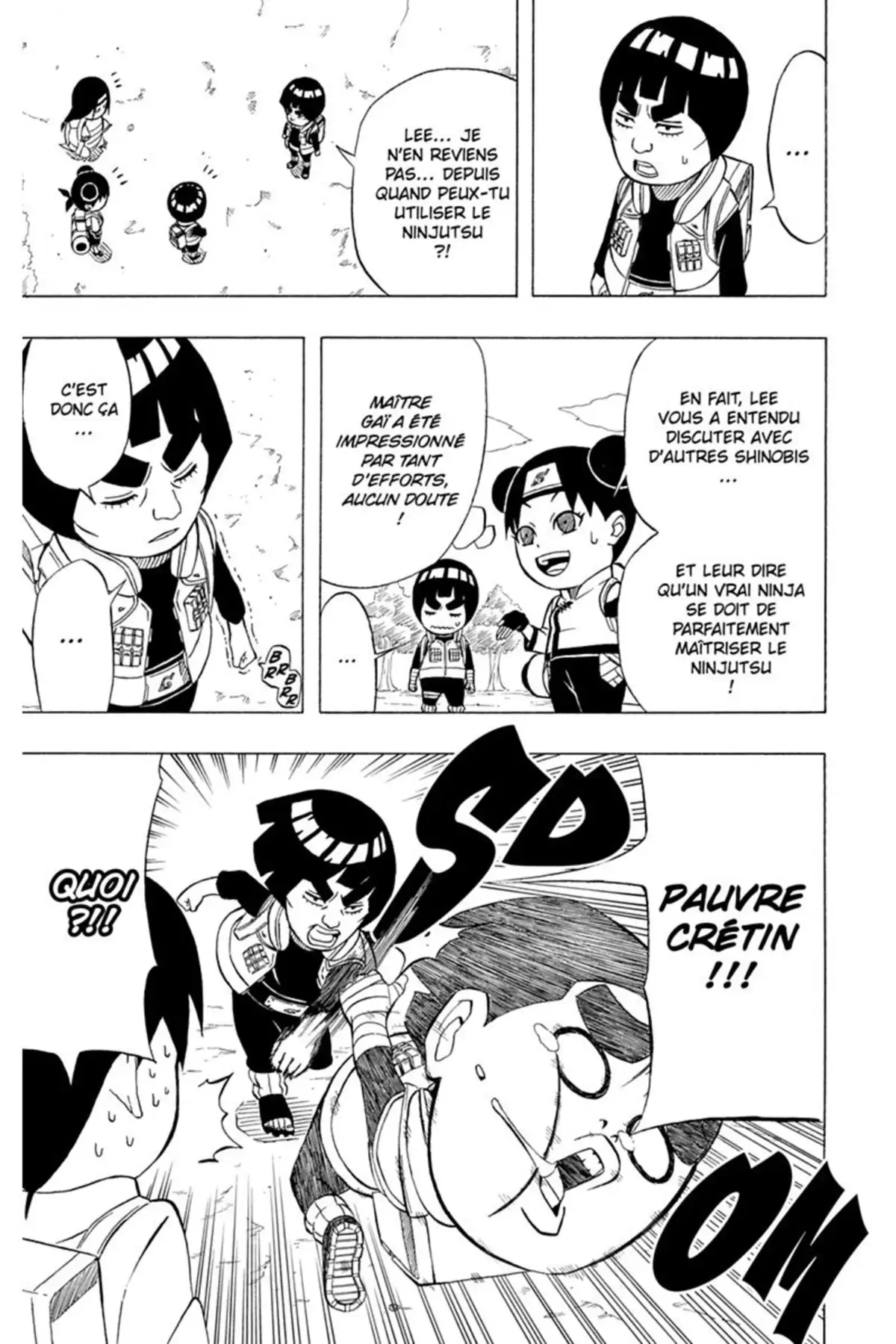 Rock Lee – Les péripéties d’un ninja en herbe Volume 1 page 18