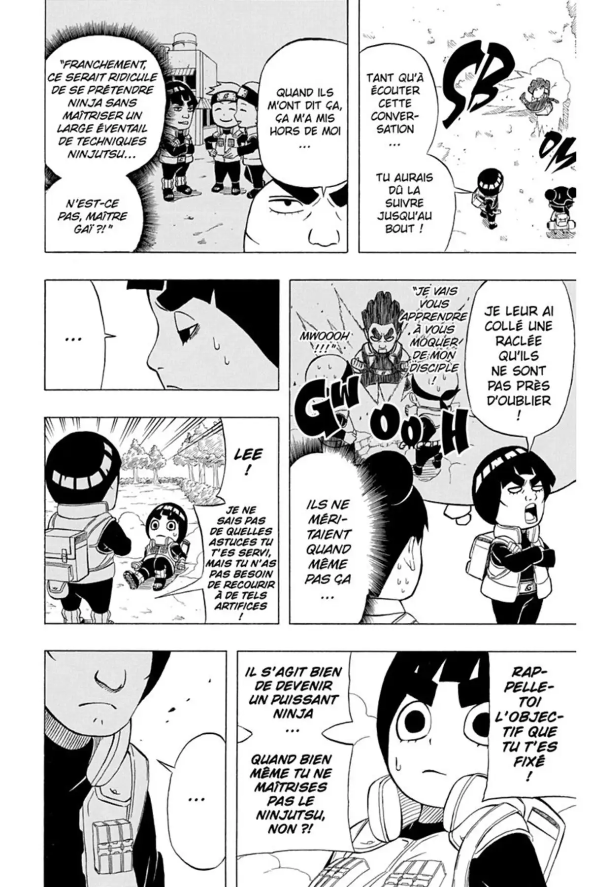 Rock Lee – Les péripéties d’un ninja en herbe Volume 1 page 19