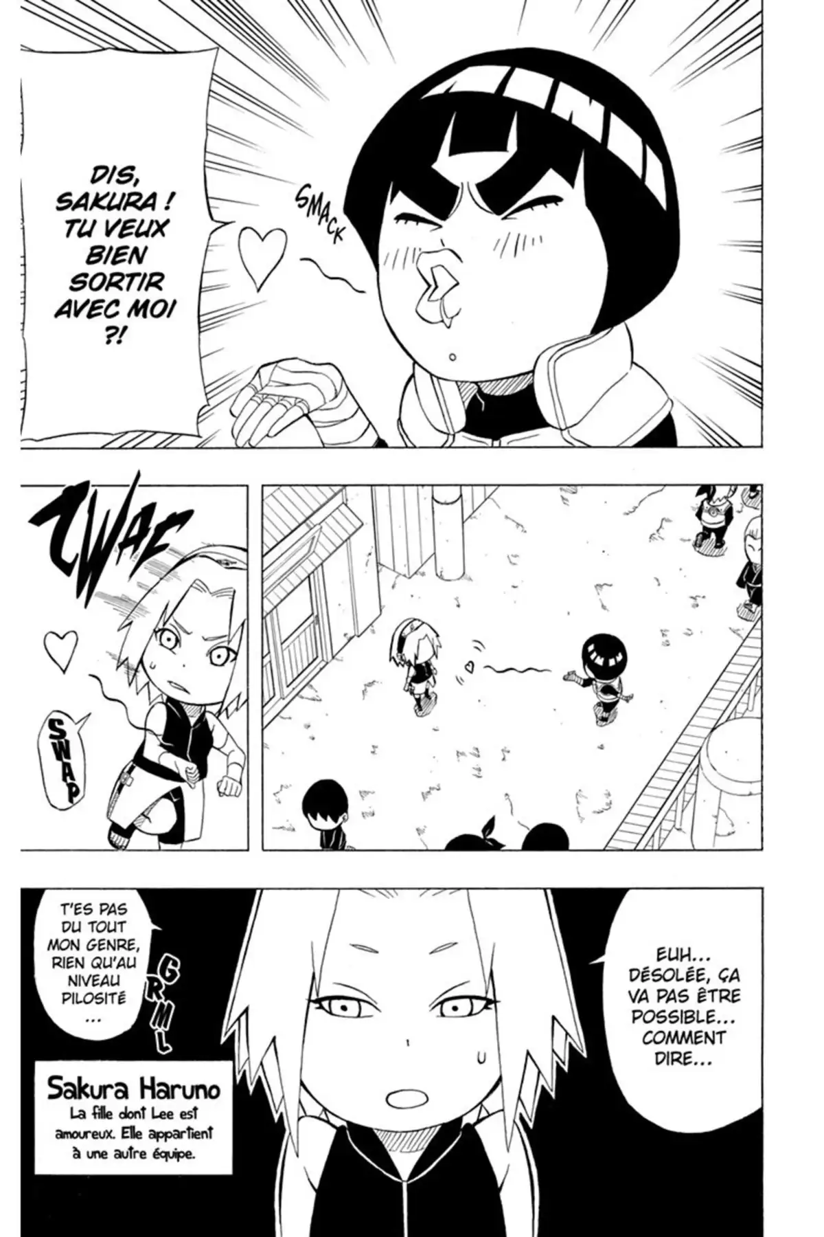 Rock Lee – Les péripéties d’un ninja en herbe Volume 1 page 24