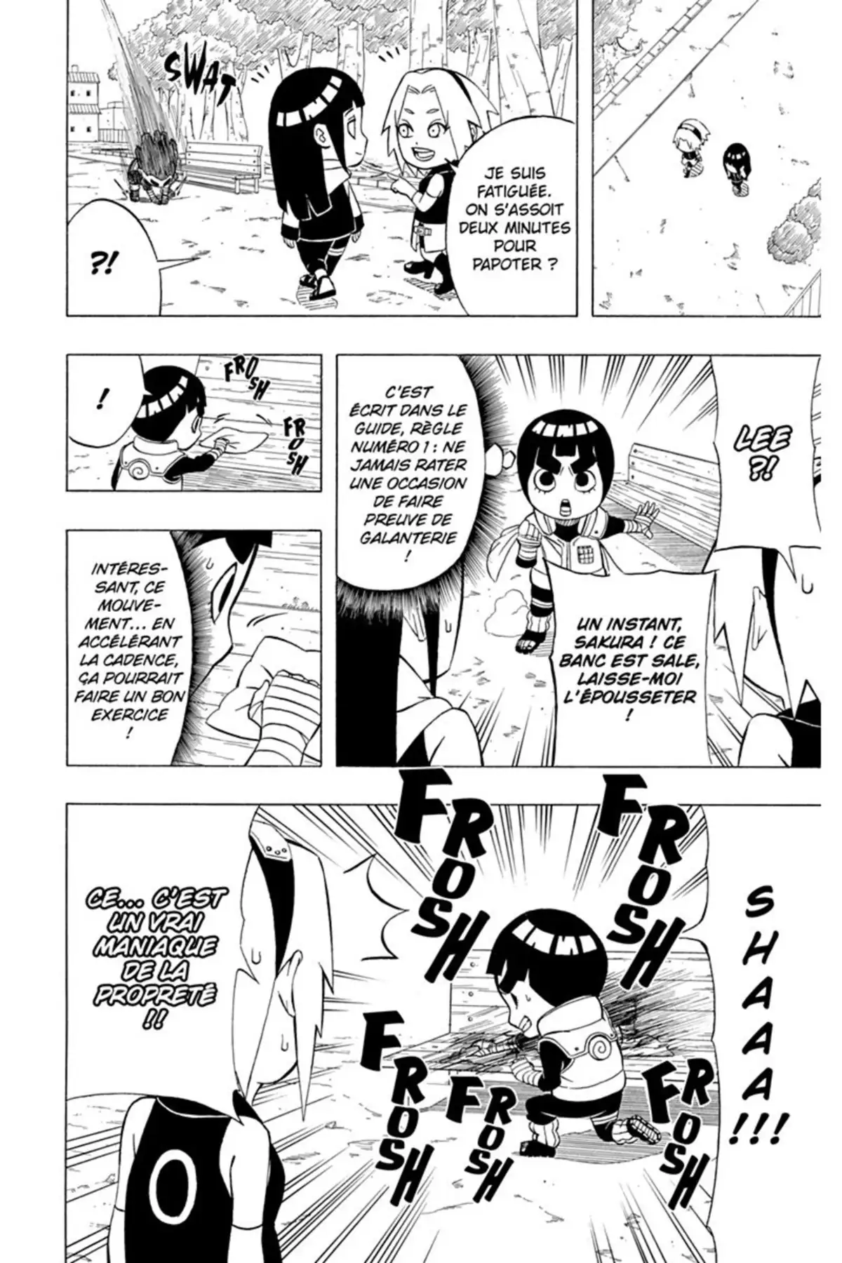 Rock Lee – Les péripéties d’un ninja en herbe Volume 1 page 27