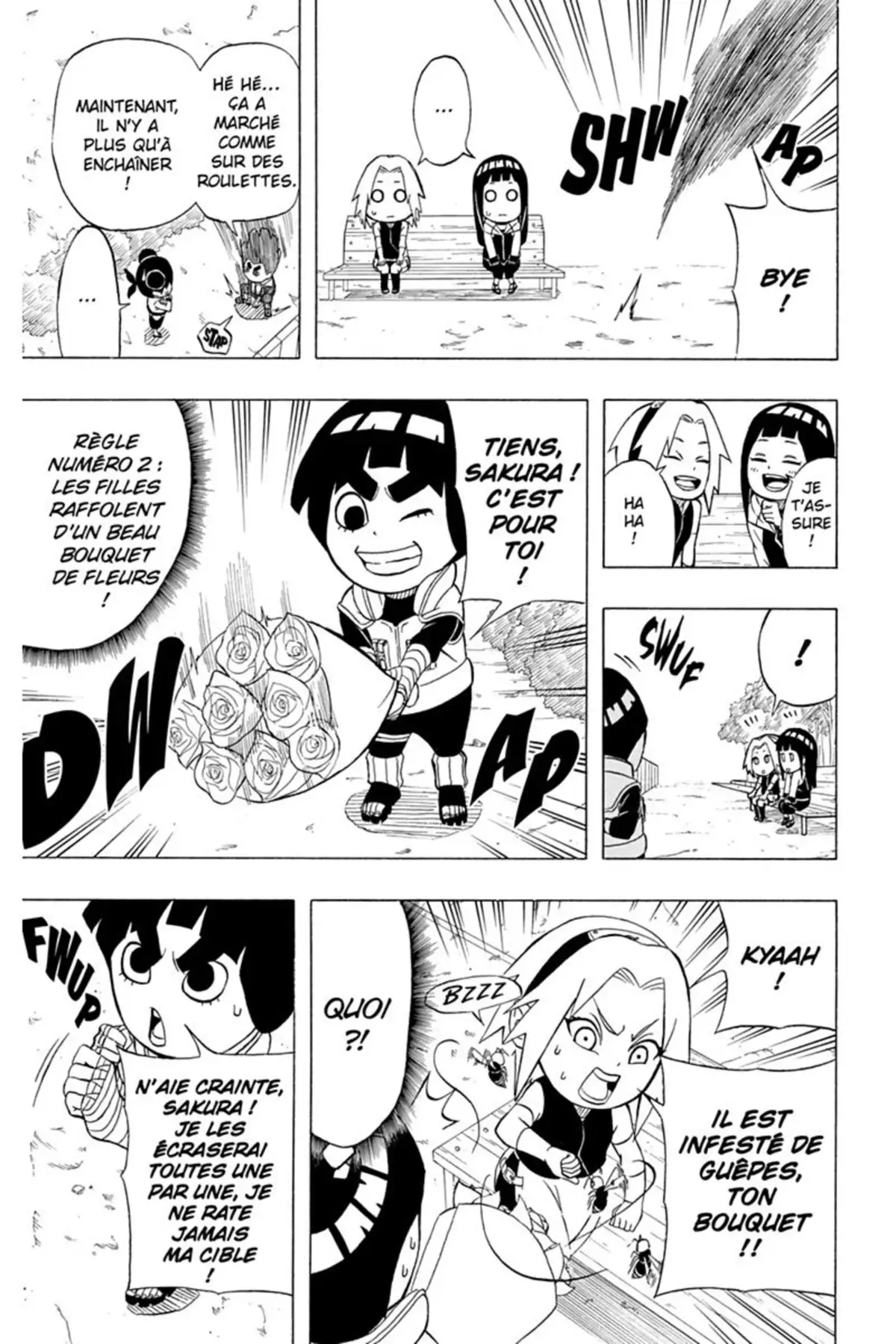 Rock Lee – Les péripéties d’un ninja en herbe Volume 1 page 28