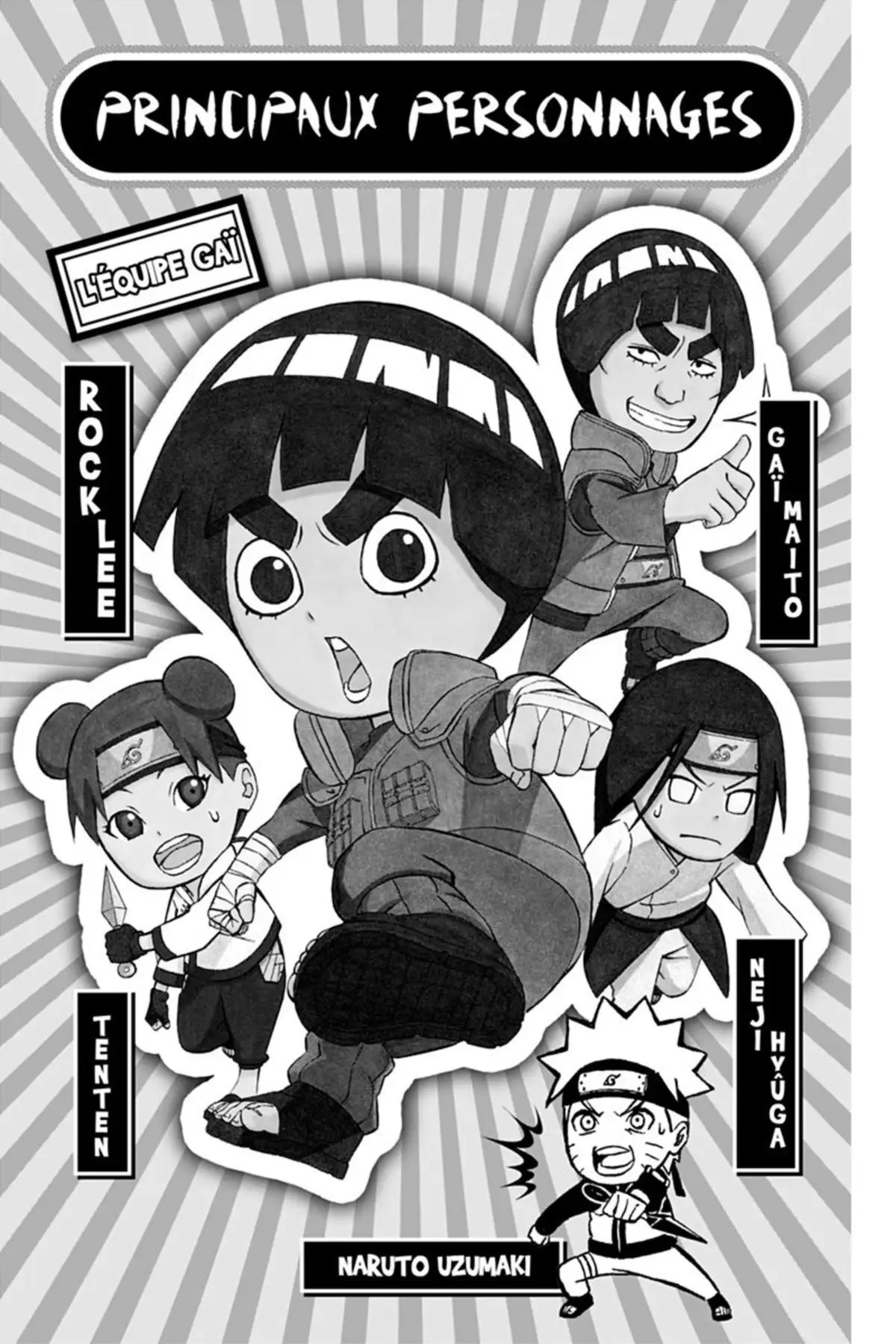 Rock Lee – Les péripéties d’un ninja en herbe Volume 1 page 3