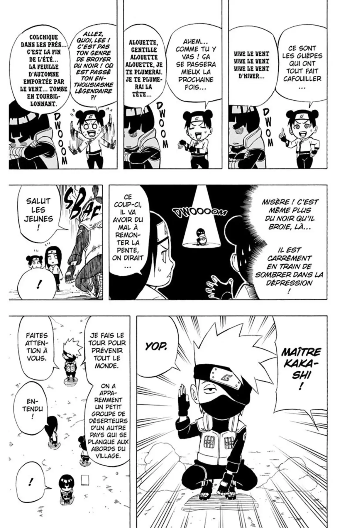 Rock Lee – Les péripéties d’un ninja en herbe Volume 1 page 32