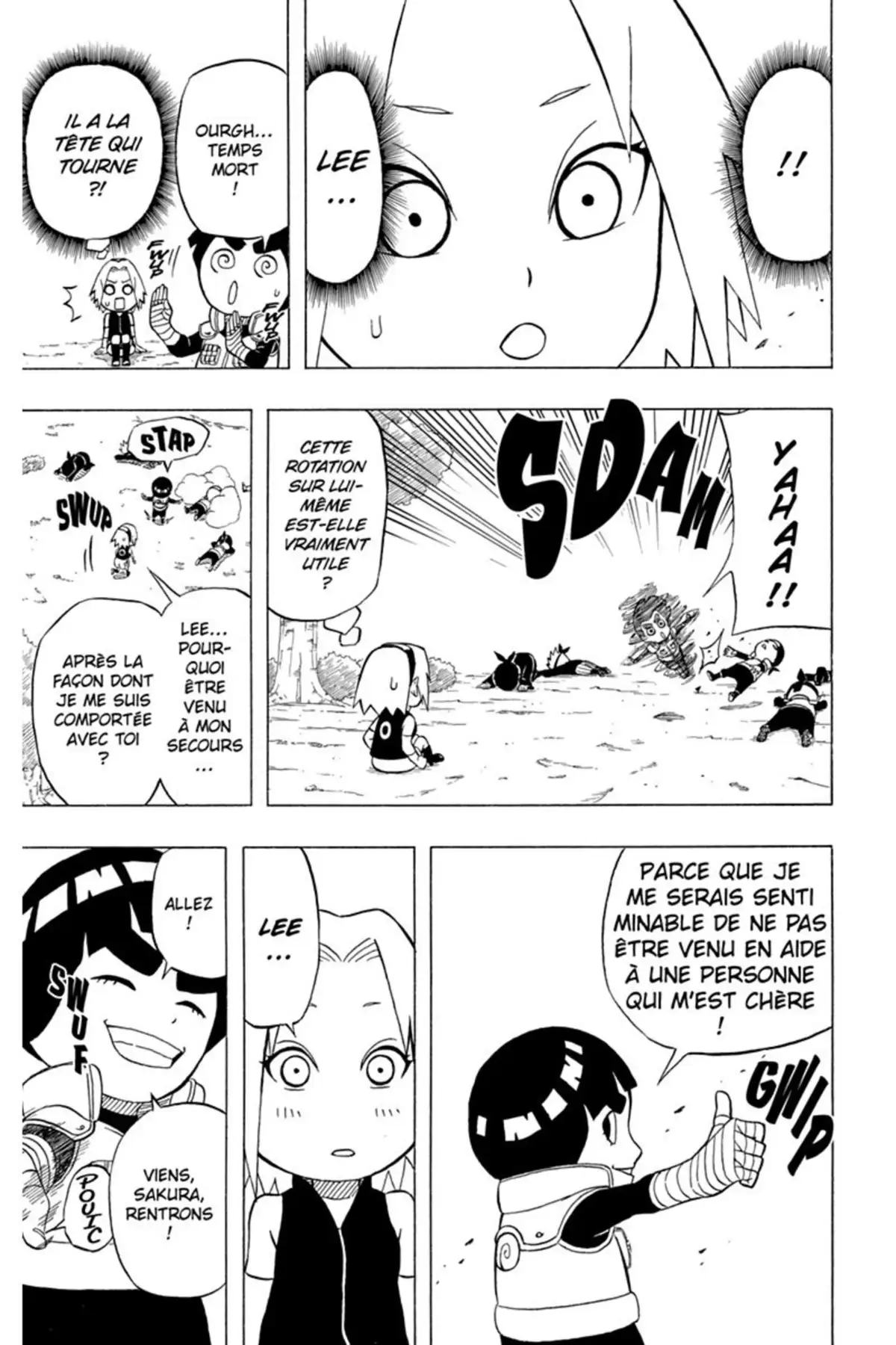 Rock Lee – Les péripéties d’un ninja en herbe Volume 1 page 36