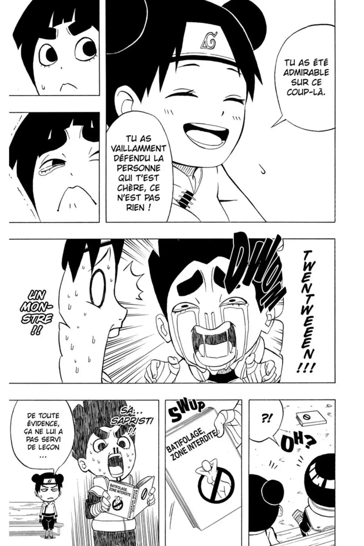 Rock Lee – Les péripéties d’un ninja en herbe Volume 1 page 38