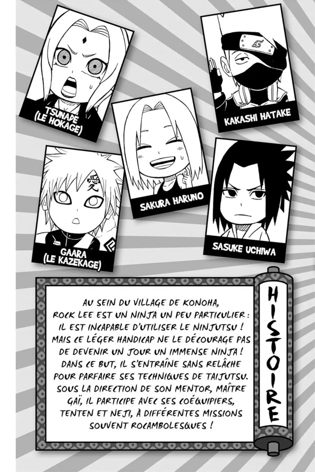 Rock Lee – Les péripéties d’un ninja en herbe Volume 1 page 4