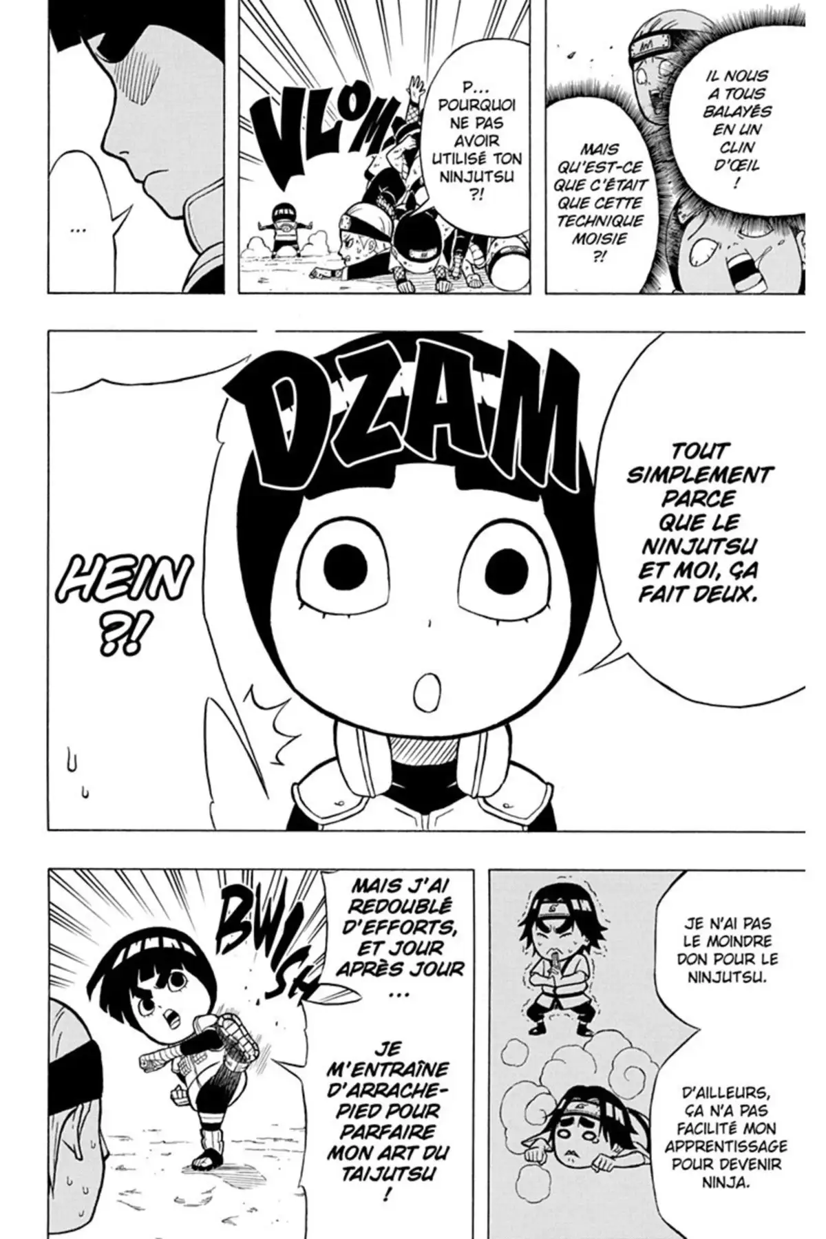 Rock Lee – Les péripéties d’un ninja en herbe Volume 1 page 43