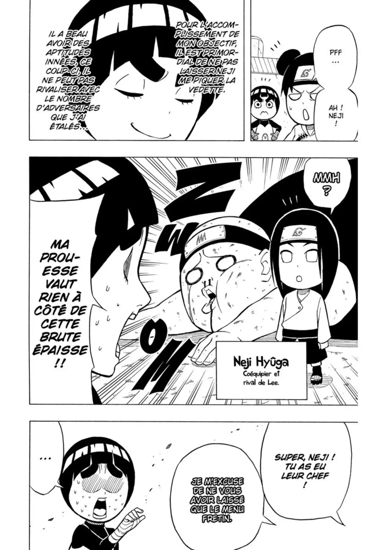 Rock Lee – Les péripéties d’un ninja en herbe Volume 1 page 45