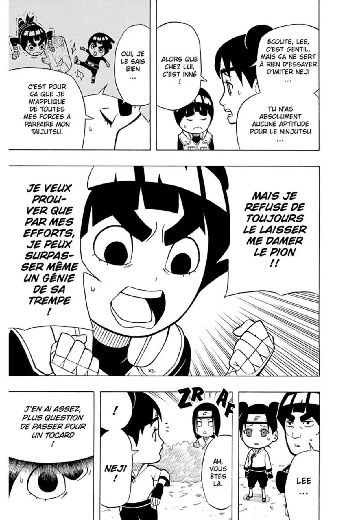 Rock Lee – Les péripéties d’un ninja en herbe Volume 1 page 48