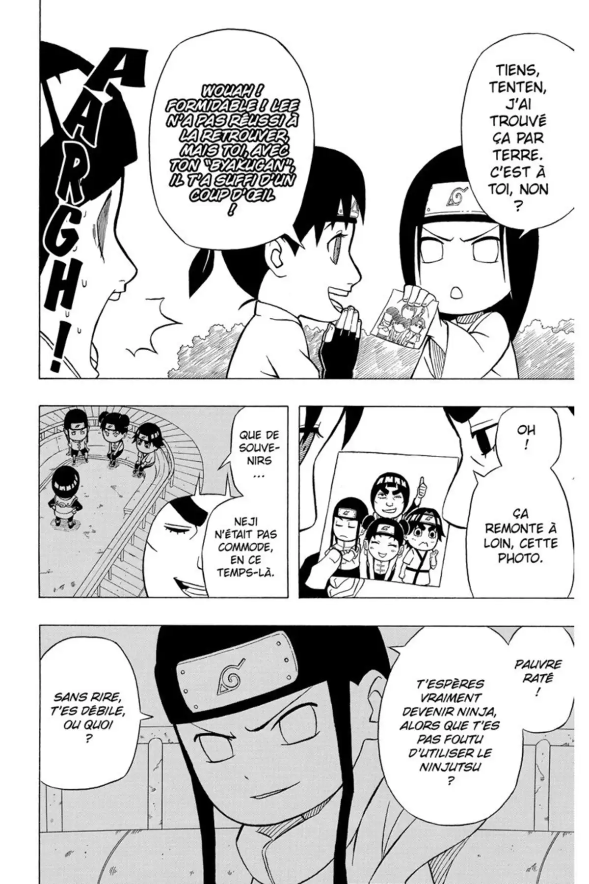 Rock Lee – Les péripéties d’un ninja en herbe Volume 1 page 49