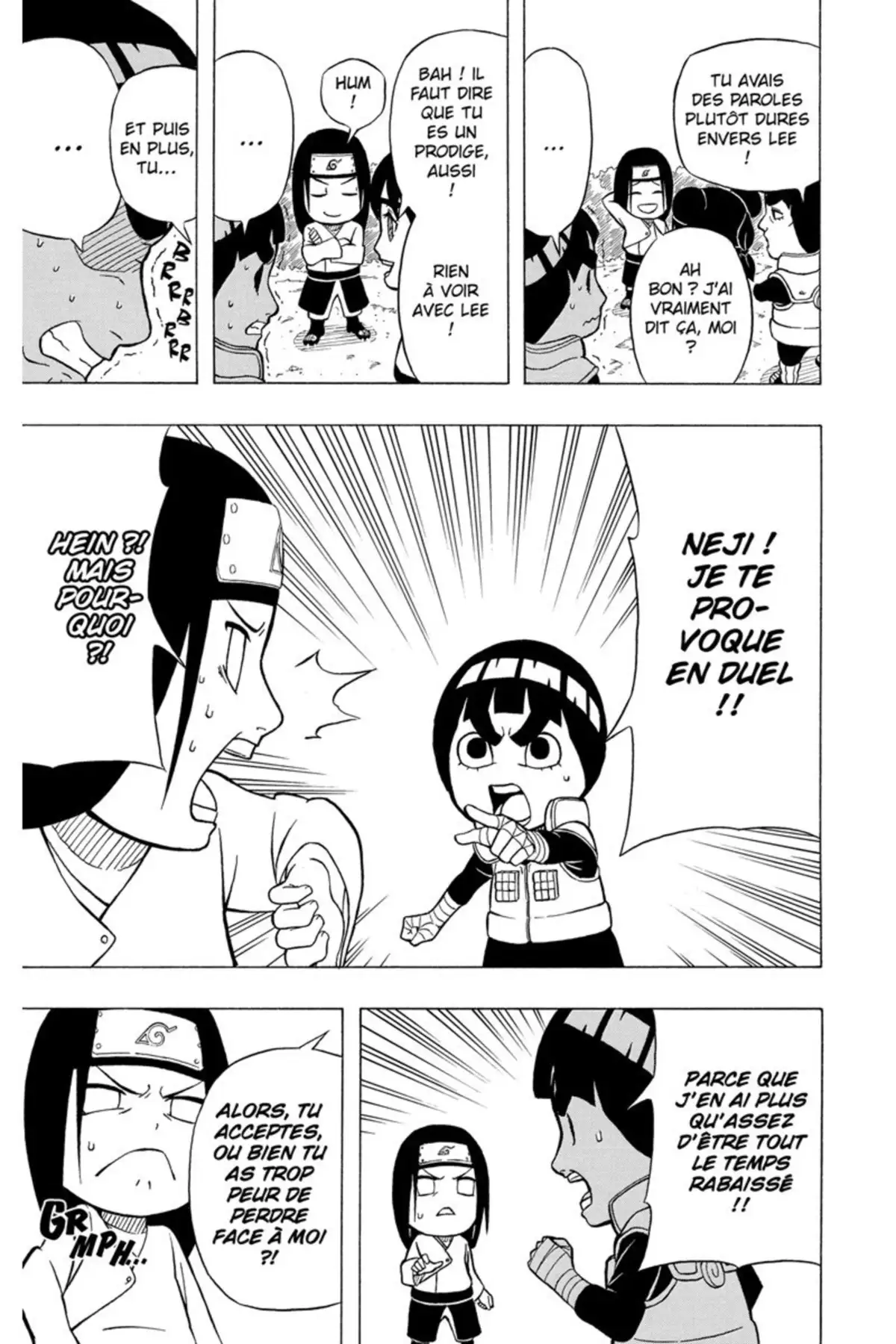 Rock Lee – Les péripéties d’un ninja en herbe Volume 1 page 50