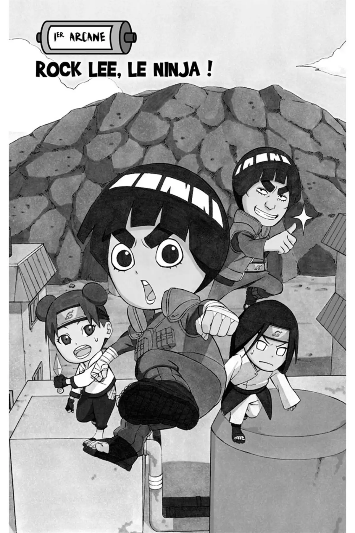 Rock Lee – Les péripéties d’un ninja en herbe Volume 1 page 6