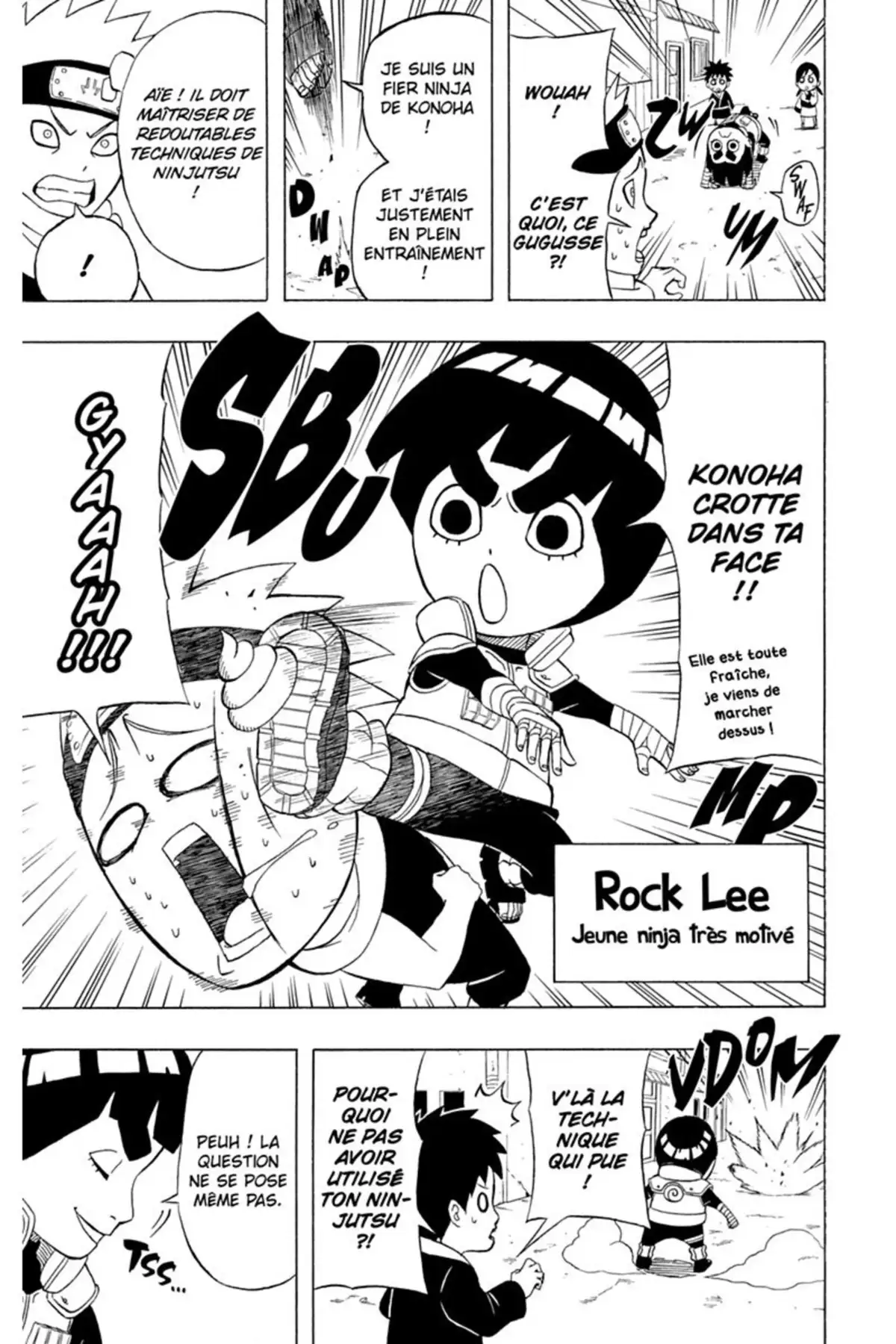 Rock Lee – Les péripéties d’un ninja en herbe Volume 1 page 8