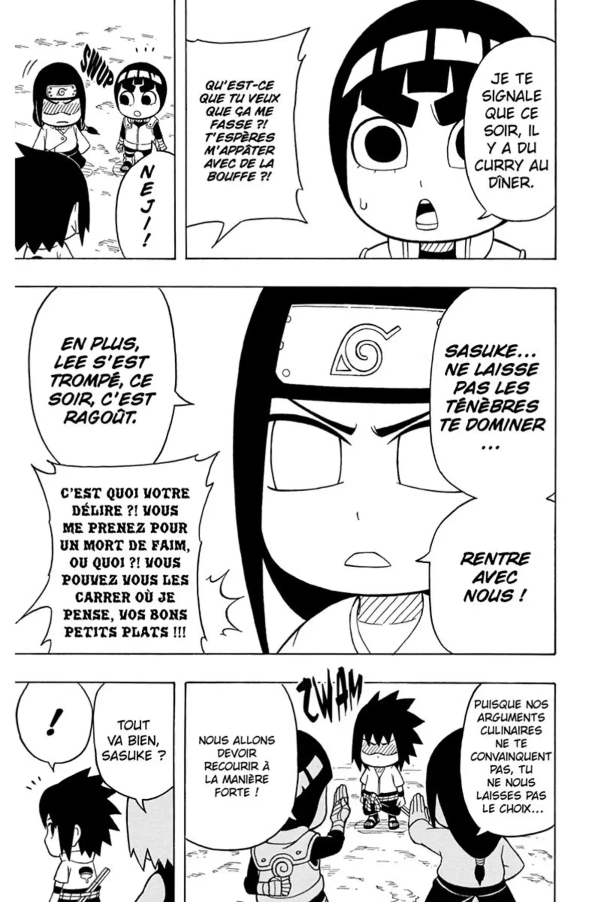 Rock Lee – Les péripéties d’un ninja en herbe Volume 4 page 40