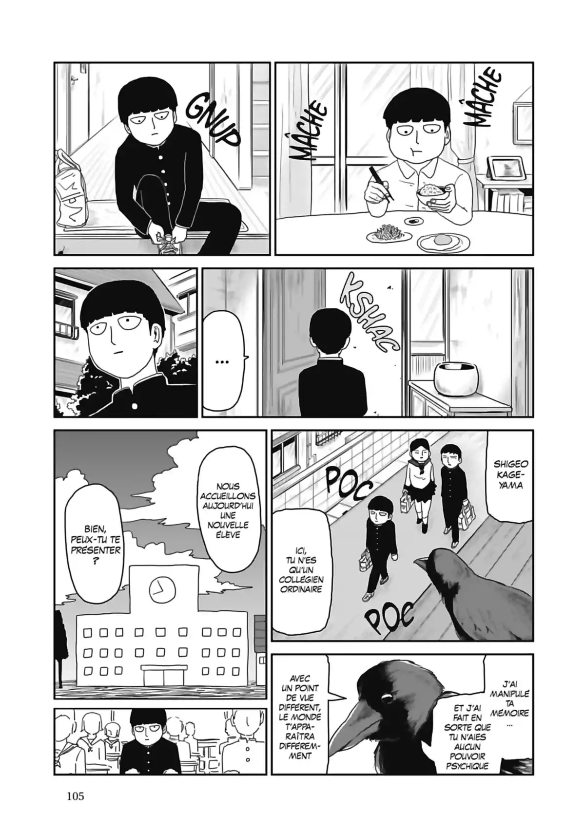 Mob Psycho 100 Volume 8 page 107