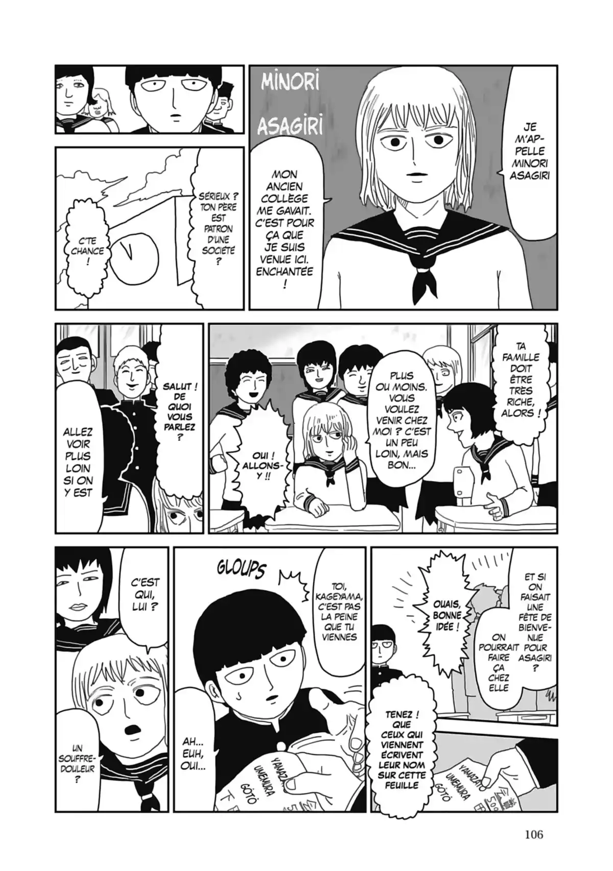 Mob Psycho 100 Volume 8 page 108