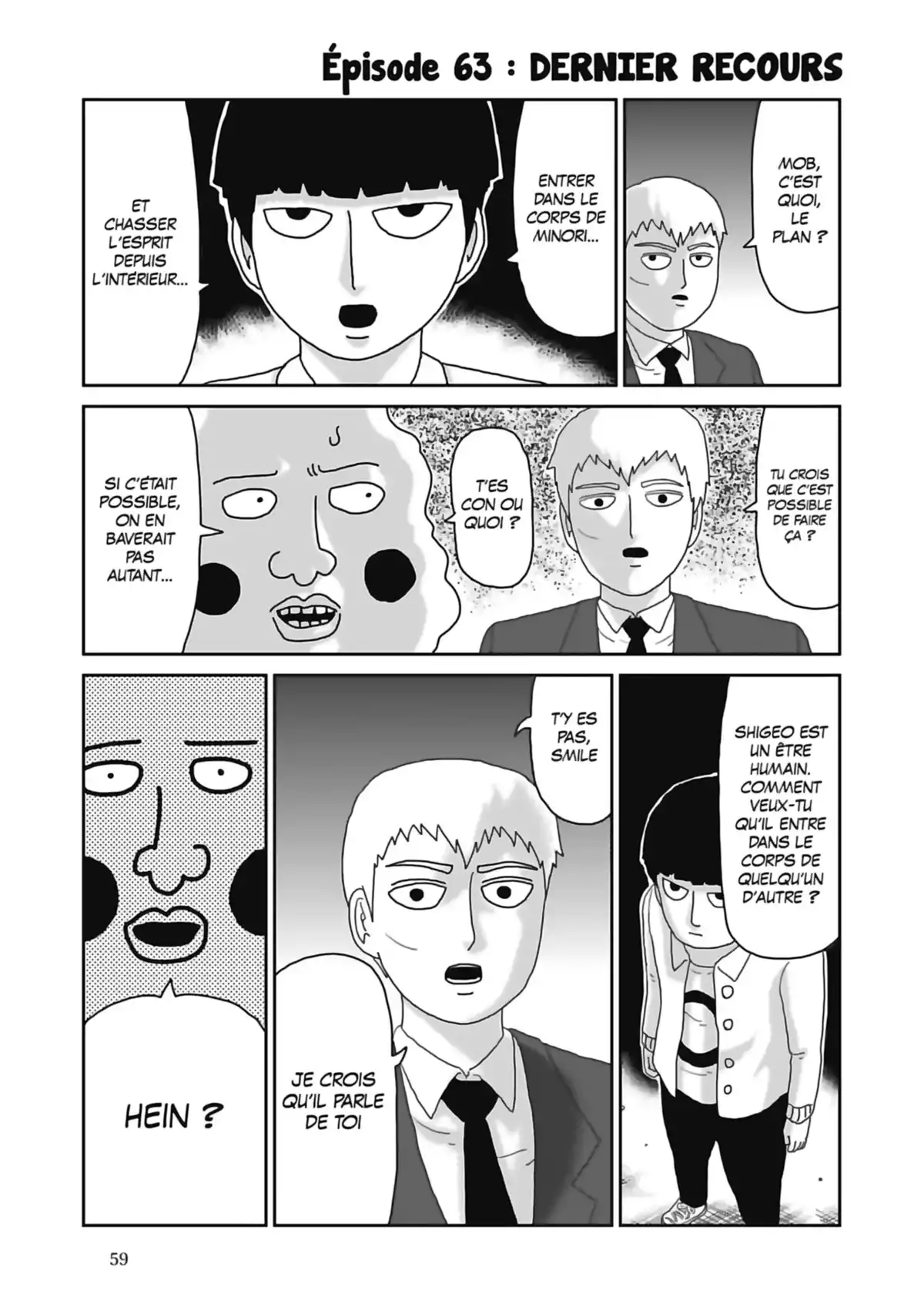 Mob Psycho 100 Volume 8 page 61