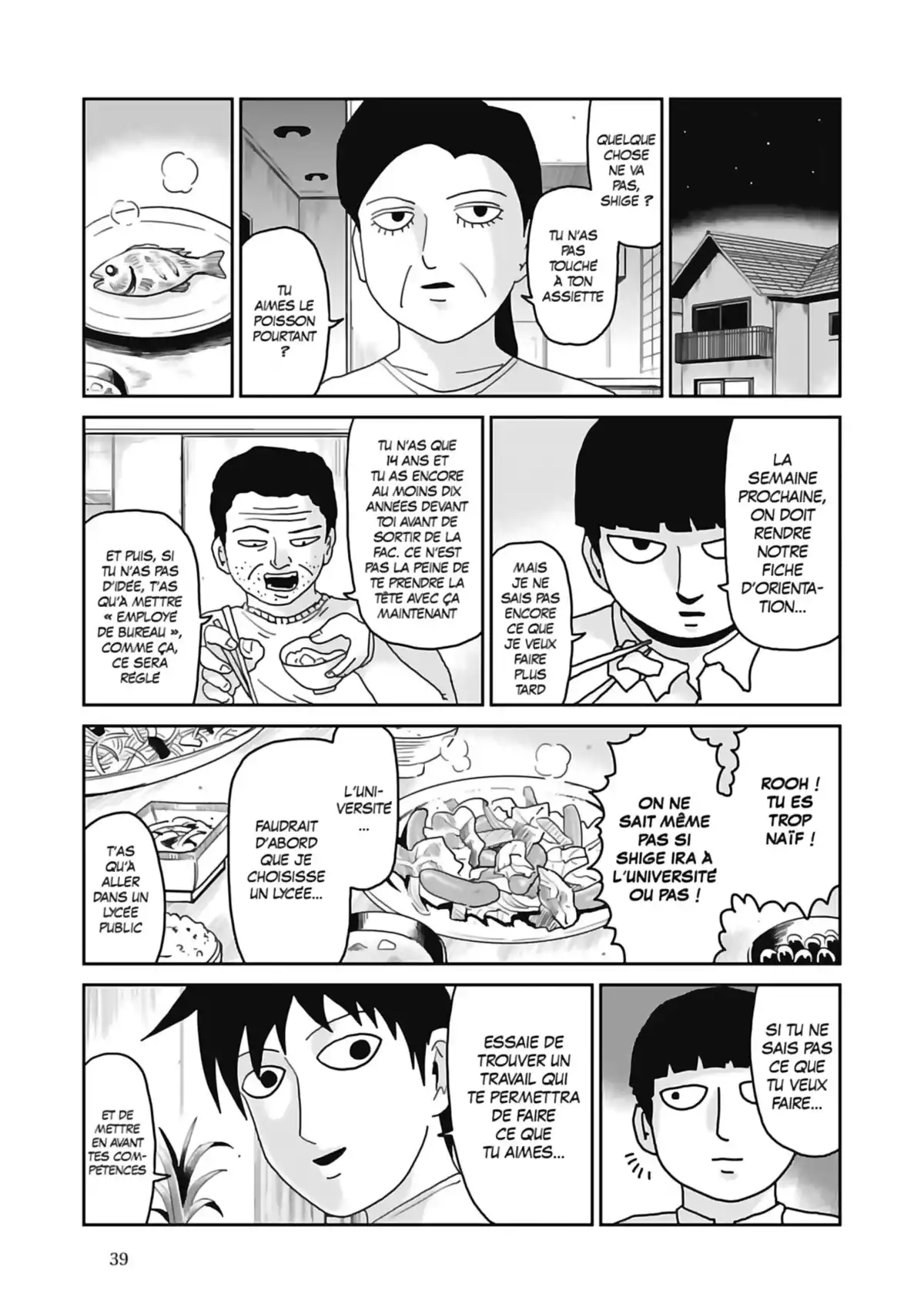 Mob Psycho 100 Volume 13 page 40