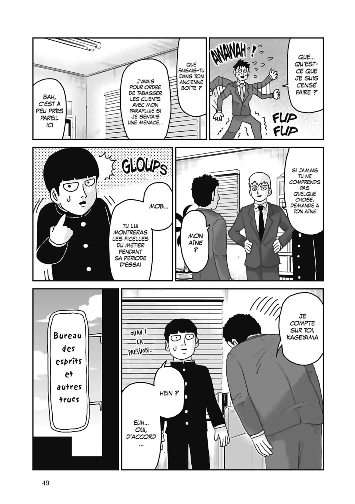 Mob Psycho 100 Volume 13 page 50