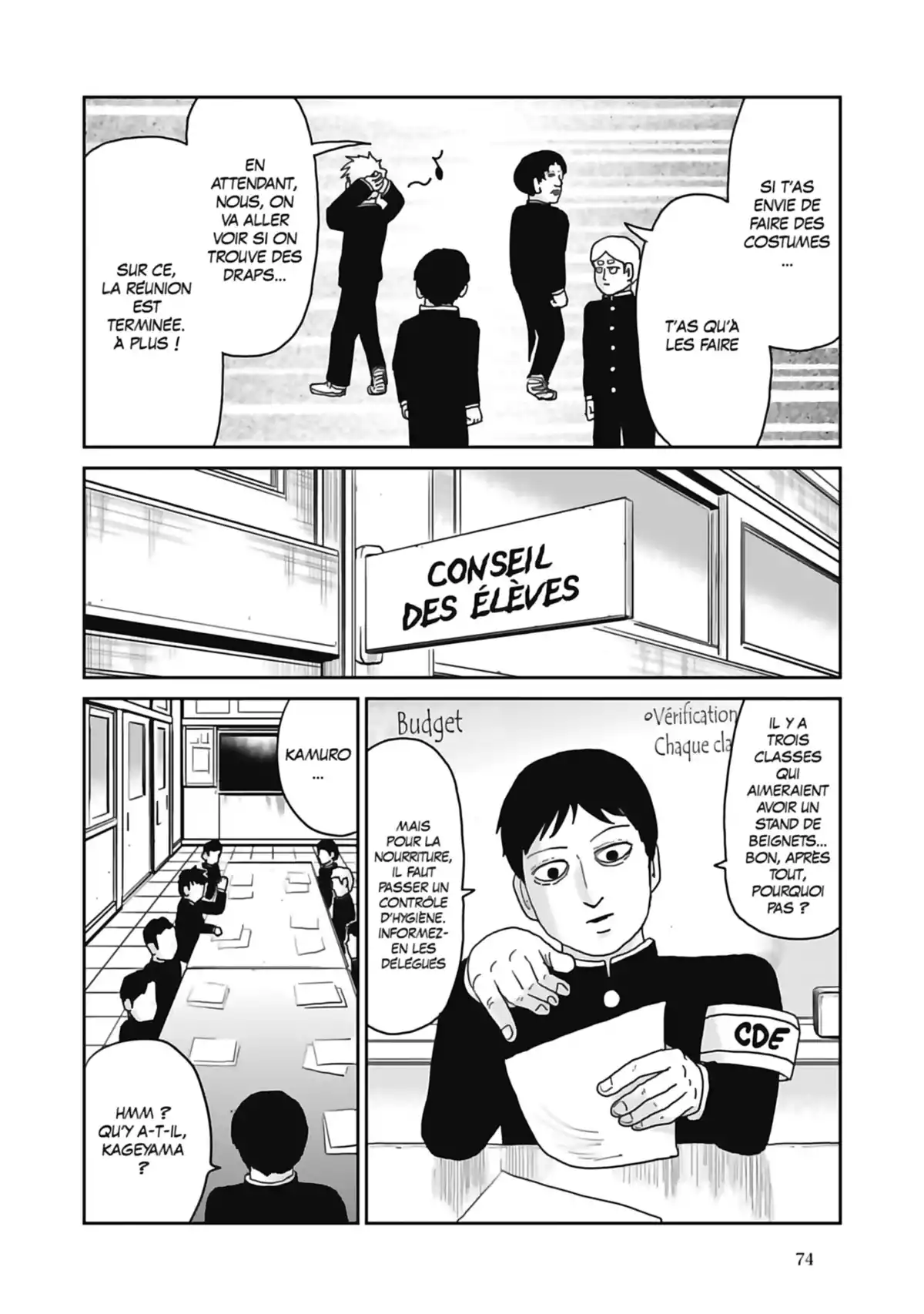 Mob Psycho 100 Volume 13 page 75