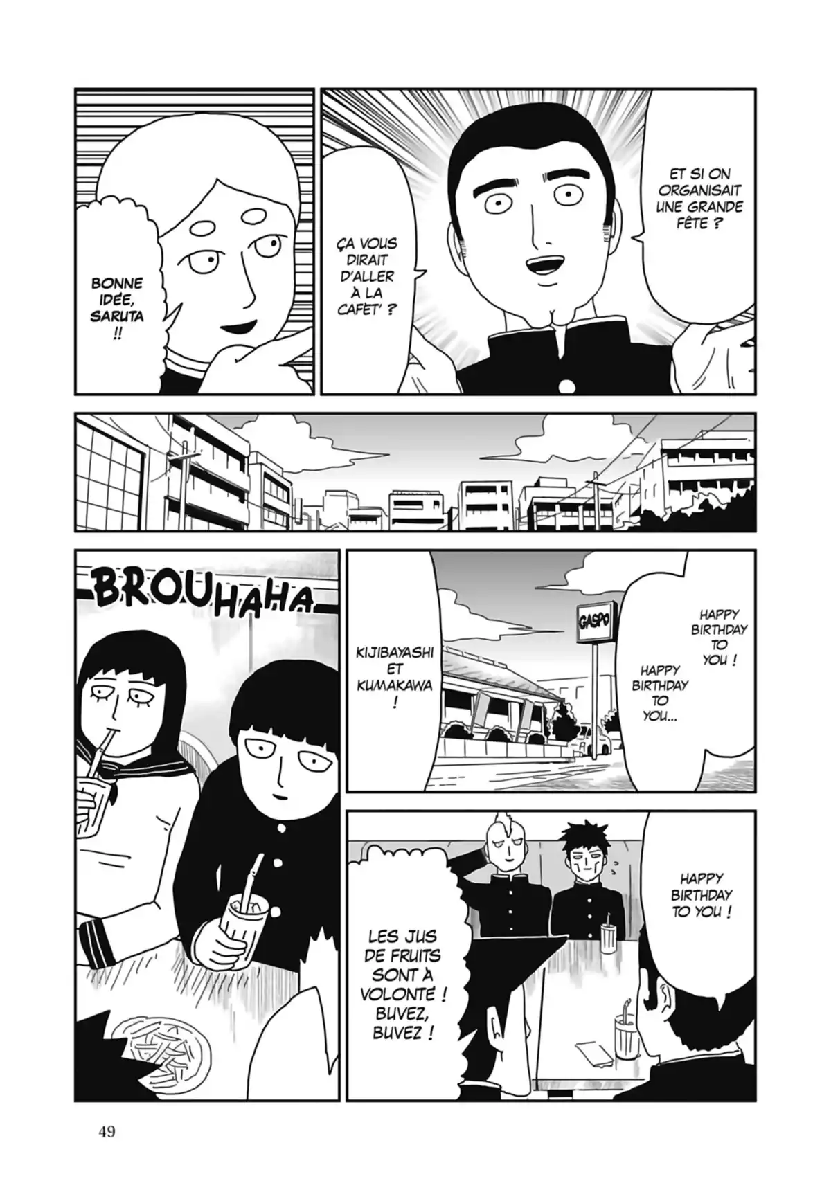 Mob Psycho 100 Volume 9 page 51