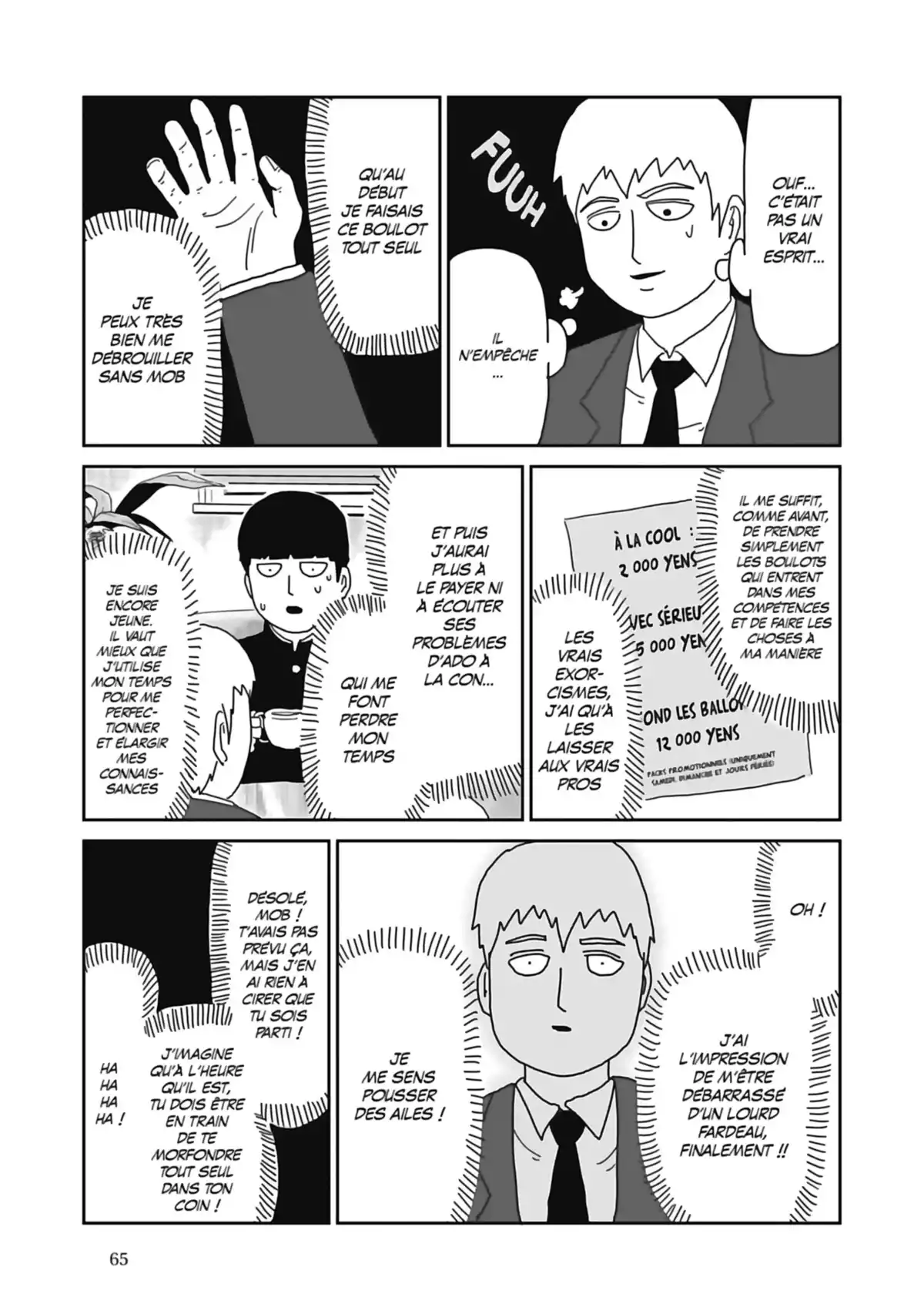 Mob Psycho 100 Volume 9 page 67