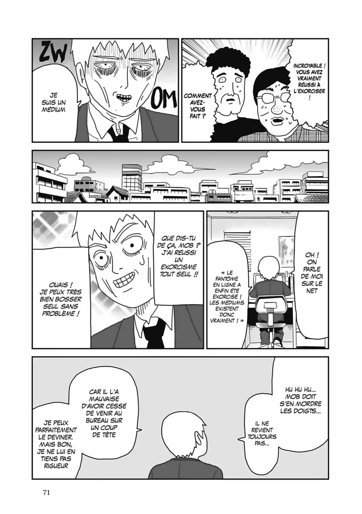 Mob Psycho 100 Volume 9 page 73