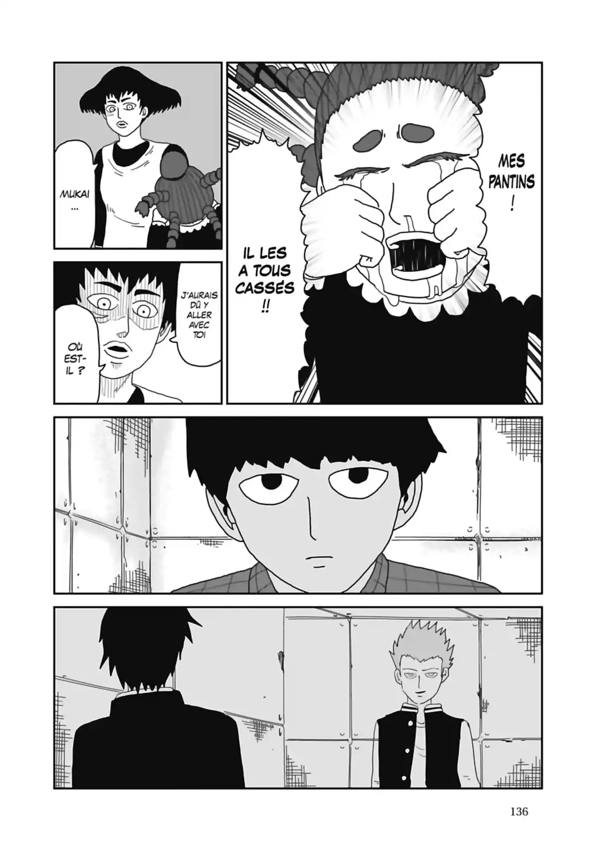 Mob Psycho 100 Volume 5 page 136