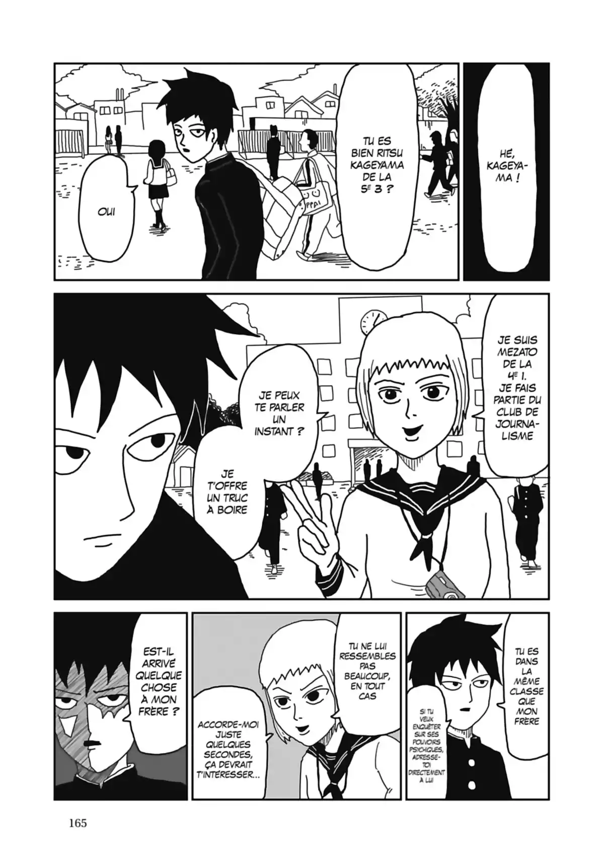 Mob Psycho 100 Volume 1 page 165