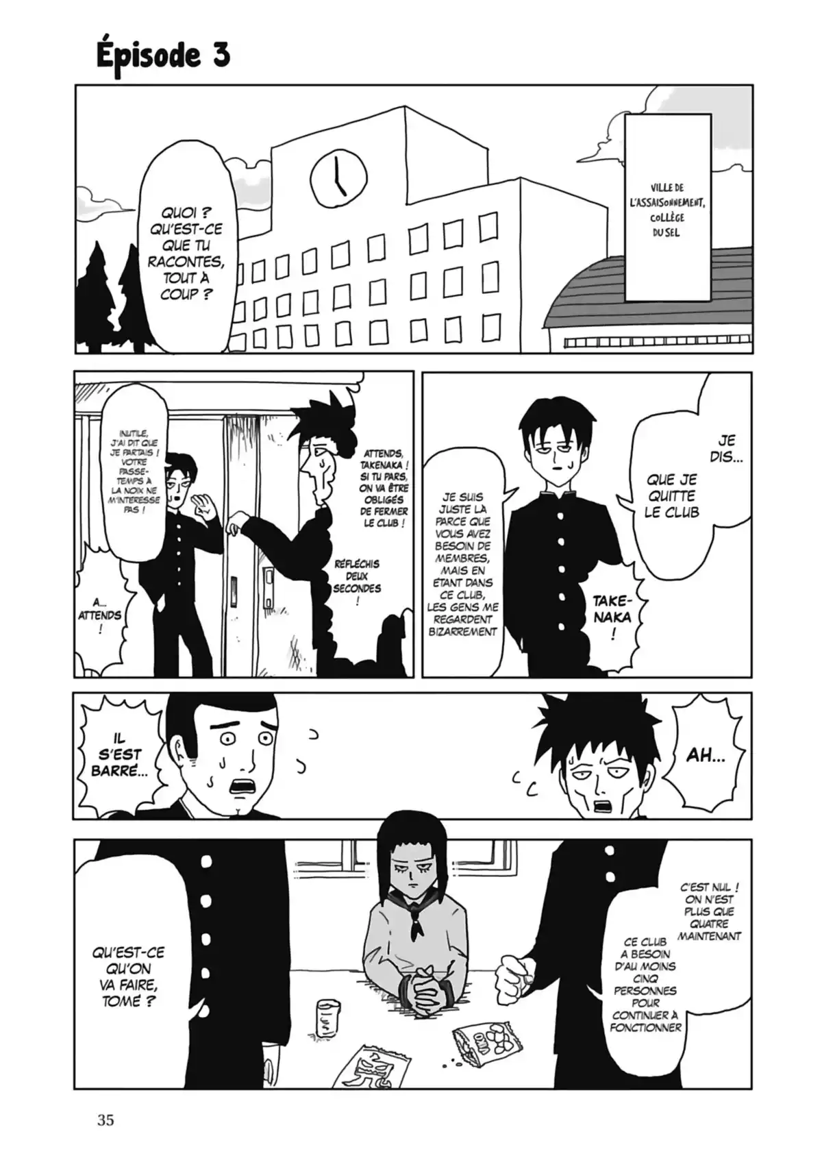 Mob Psycho 100 Volume 1 page 37