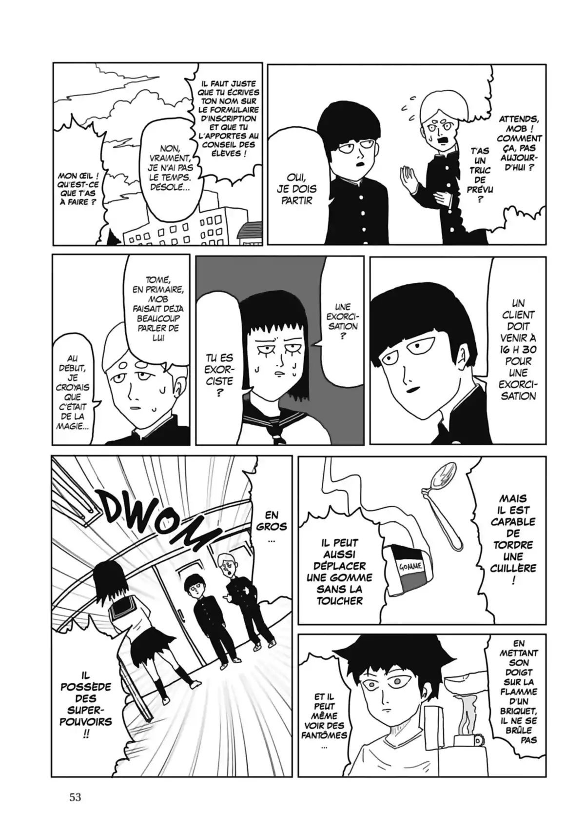 Mob Psycho 100 Volume 1 page 55