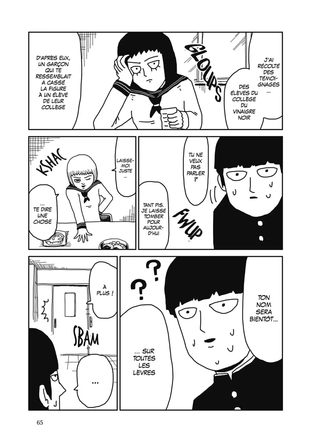 Mob Psycho 100 Volume 3 page 64