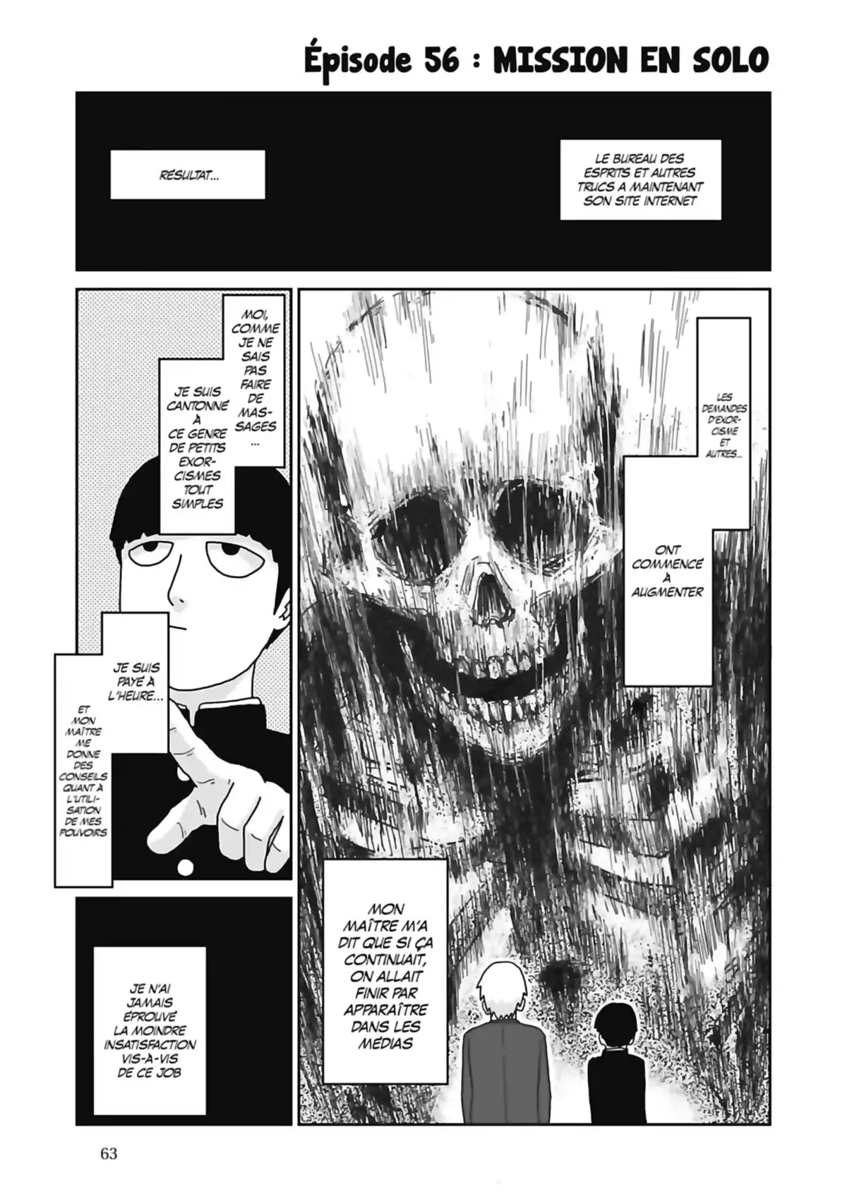 Mob Psycho 100 Volume 7 page 65