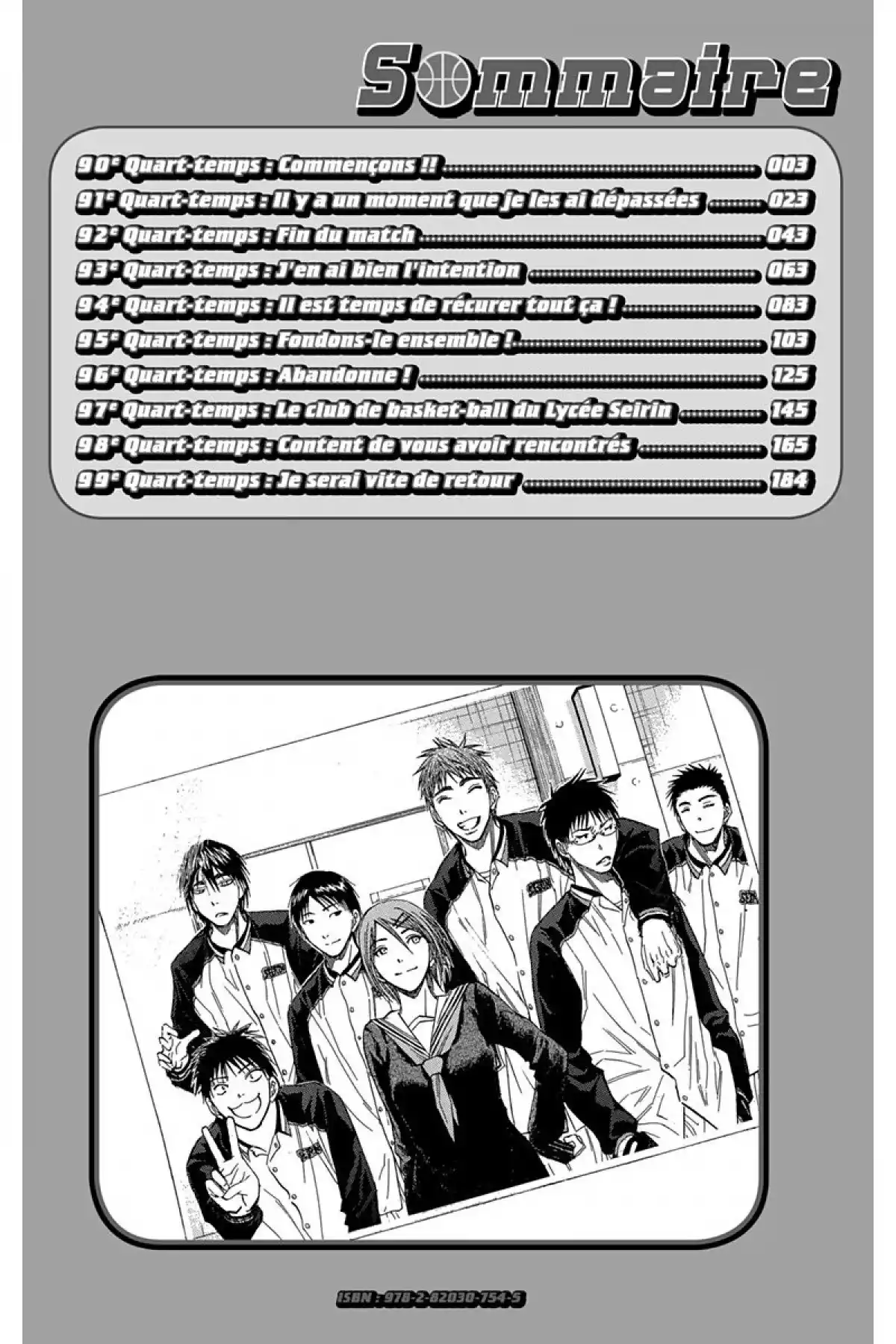 Kuroko no Basket Volume 11 page 4