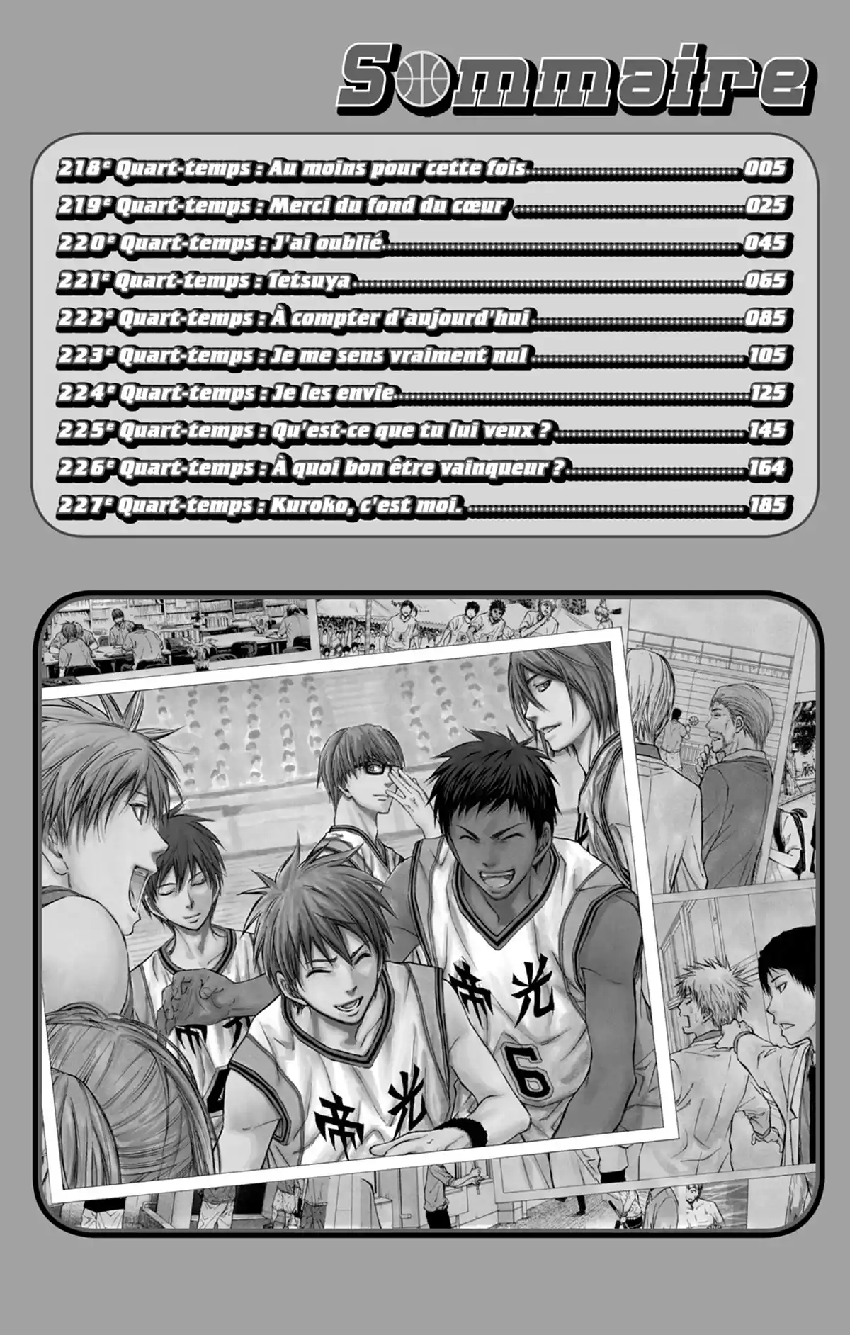 Kuroko no Basket Volume 25 page 6