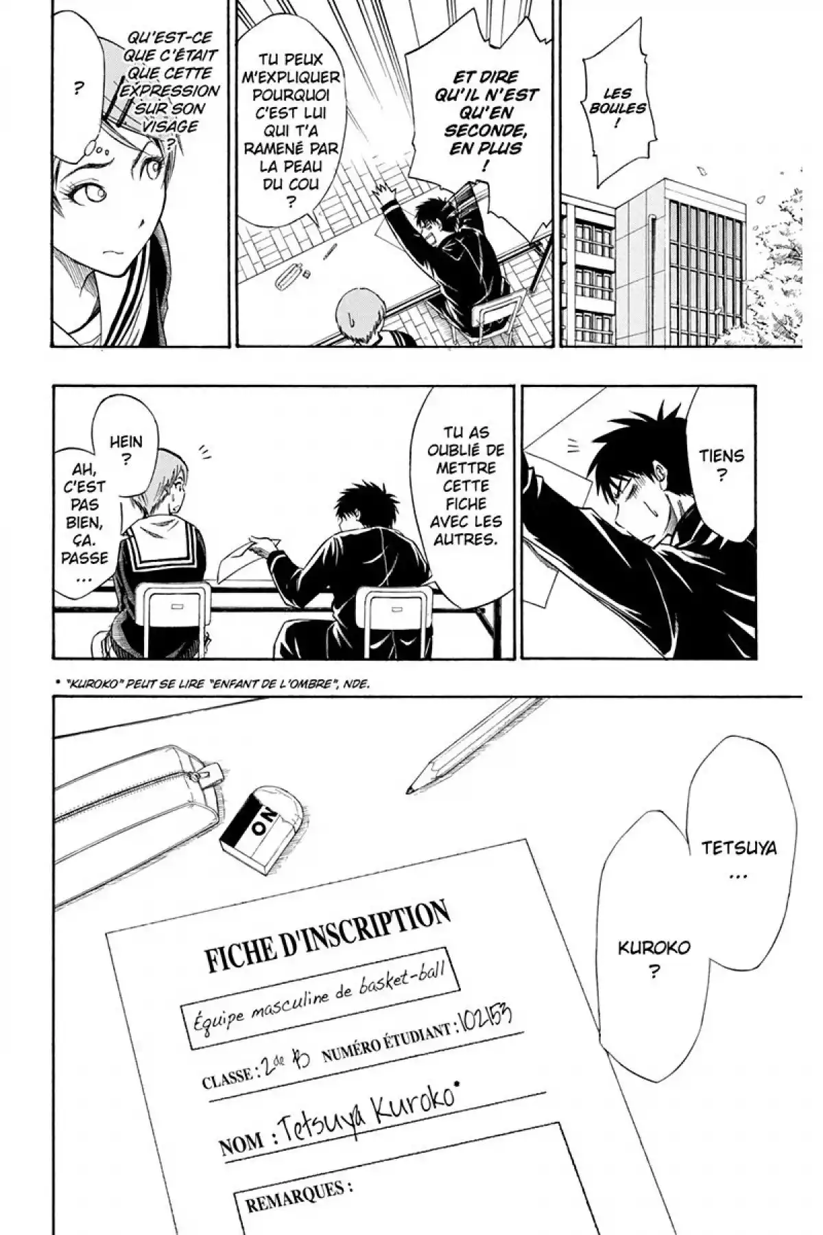 Kuroko no Basket Volume 1 page 16