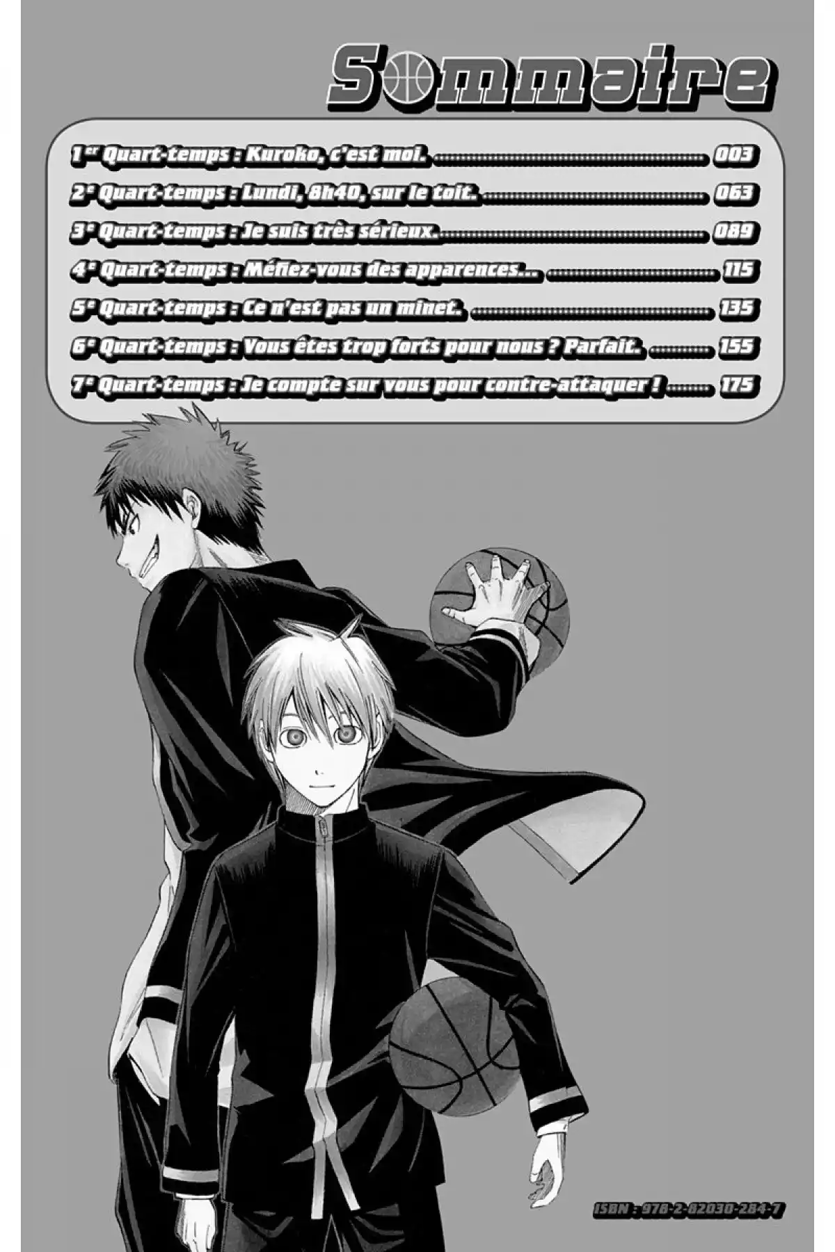 Kuroko no Basket Volume 1 page 4