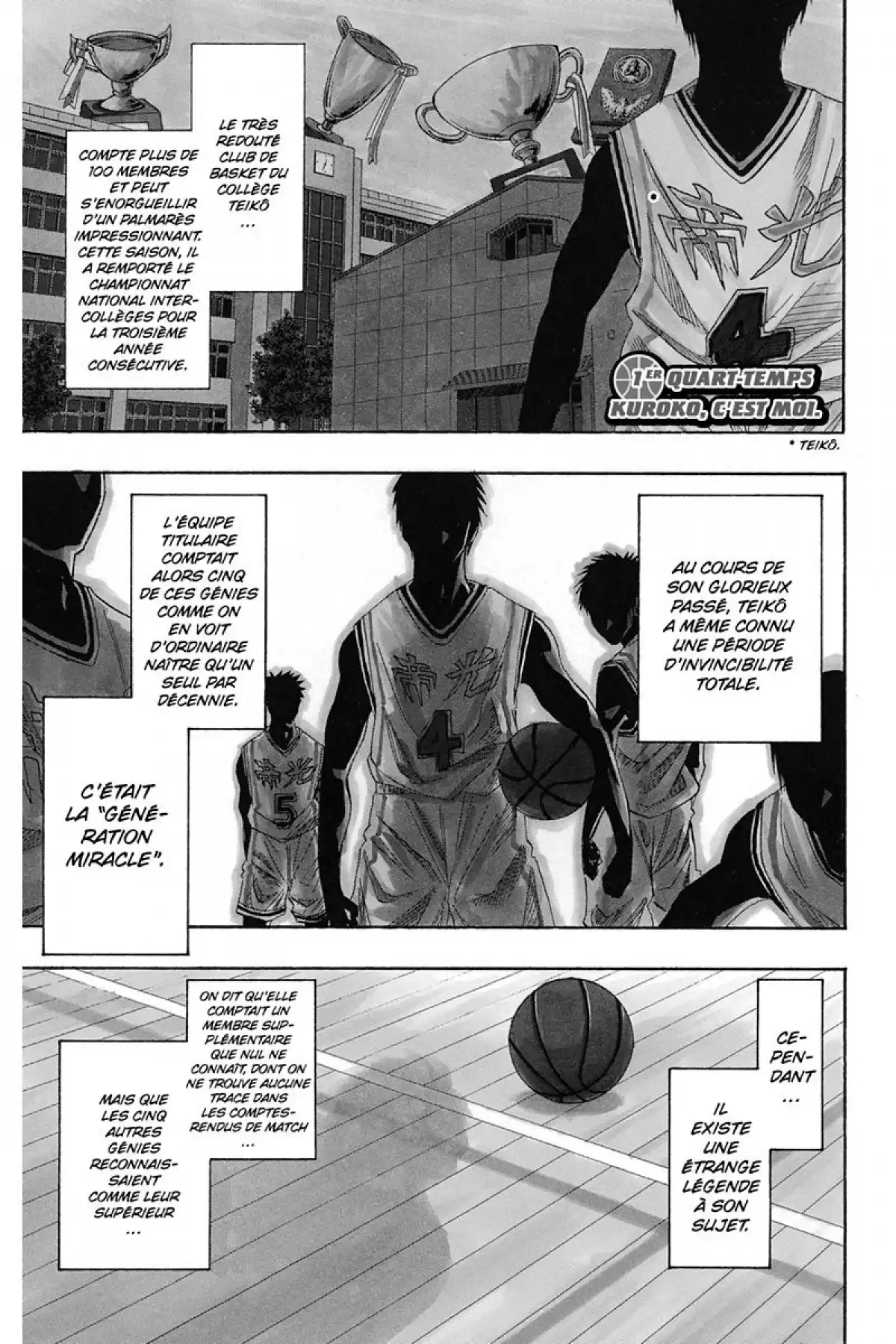 Kuroko no Basket Volume 1 page 5