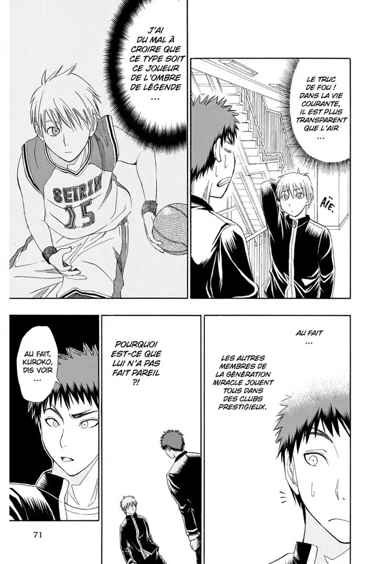 Kuroko no Basket Volume 1 page 73