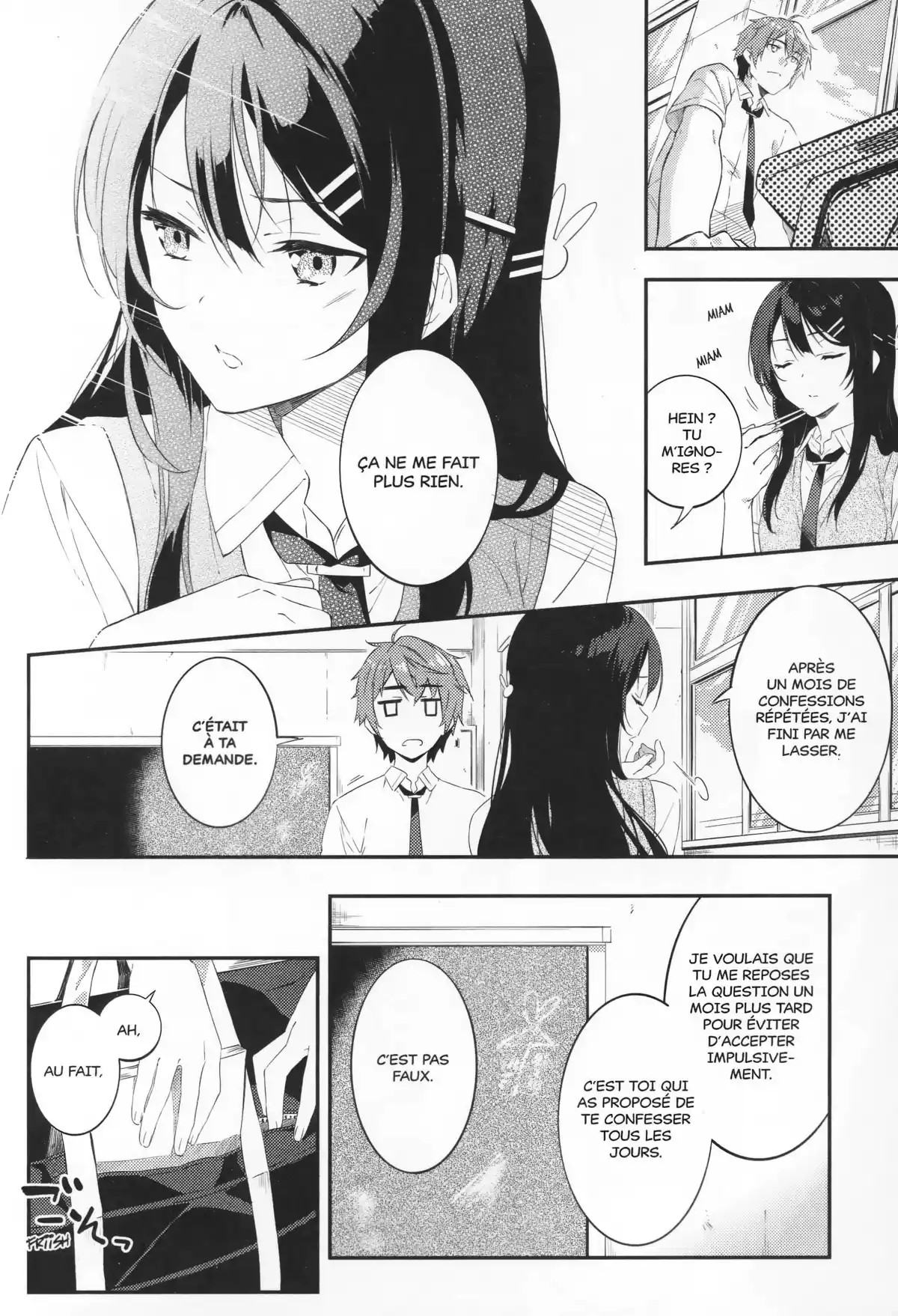 Rascal Does Not Dream of Little Devil Kohai Volume 1 page 14