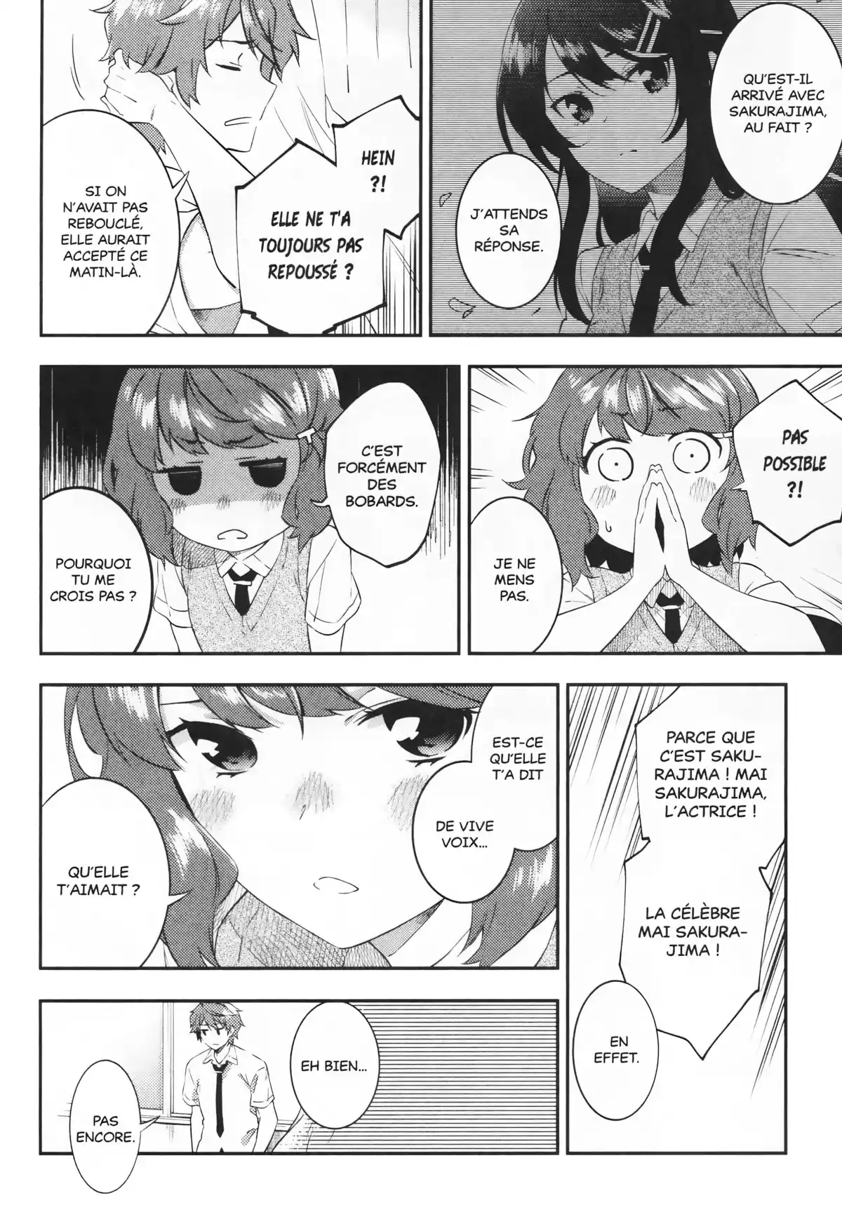 Rascal Does Not Dream of Little Devil Kohai Volume 2 page 23