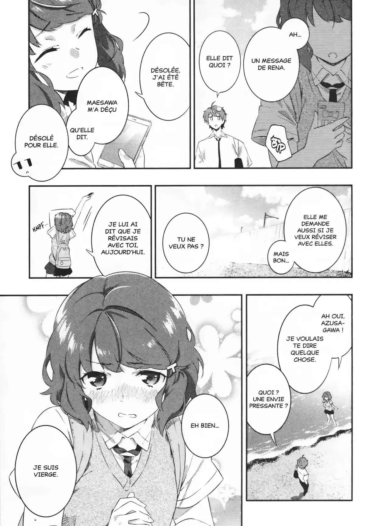 Rascal Does Not Dream of Little Devil Kohai Volume 2 page 56