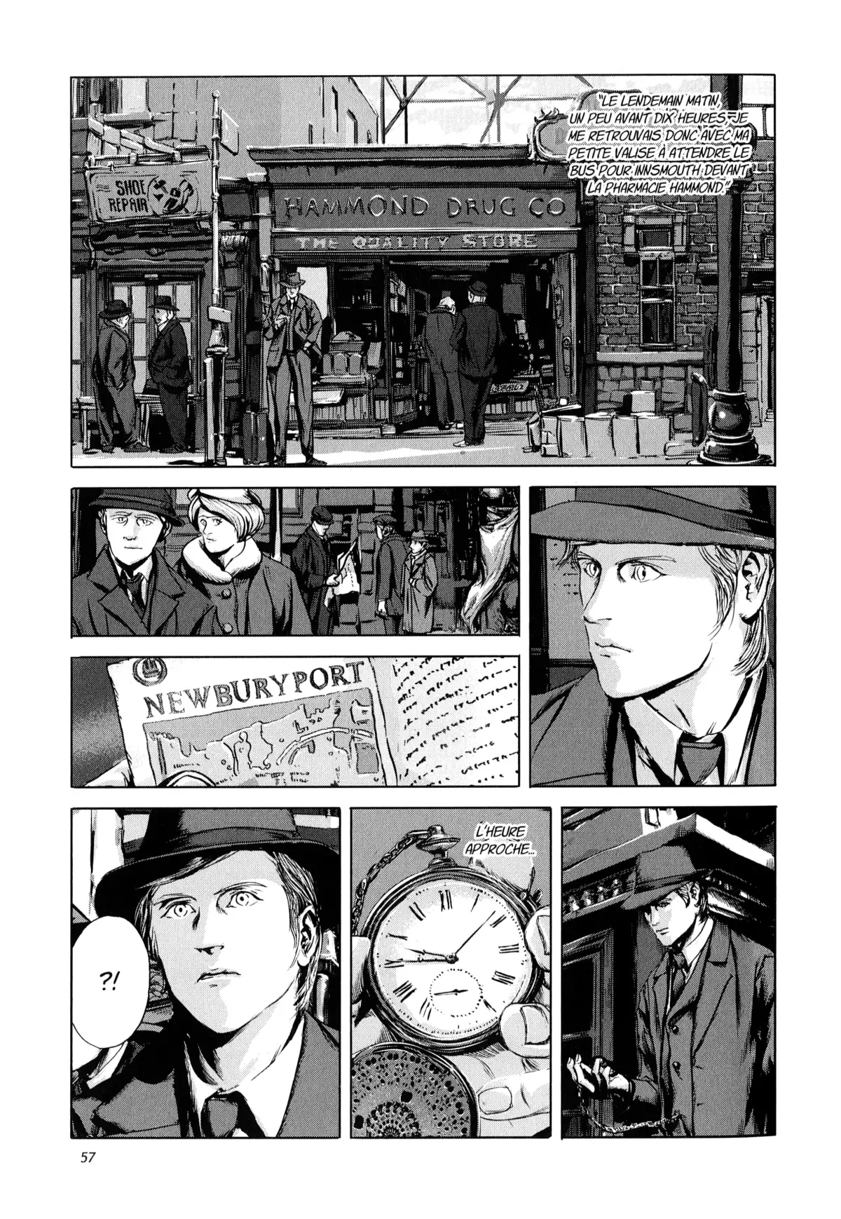 Le Cauchemar d’Innsmouth Volume 1 page 50