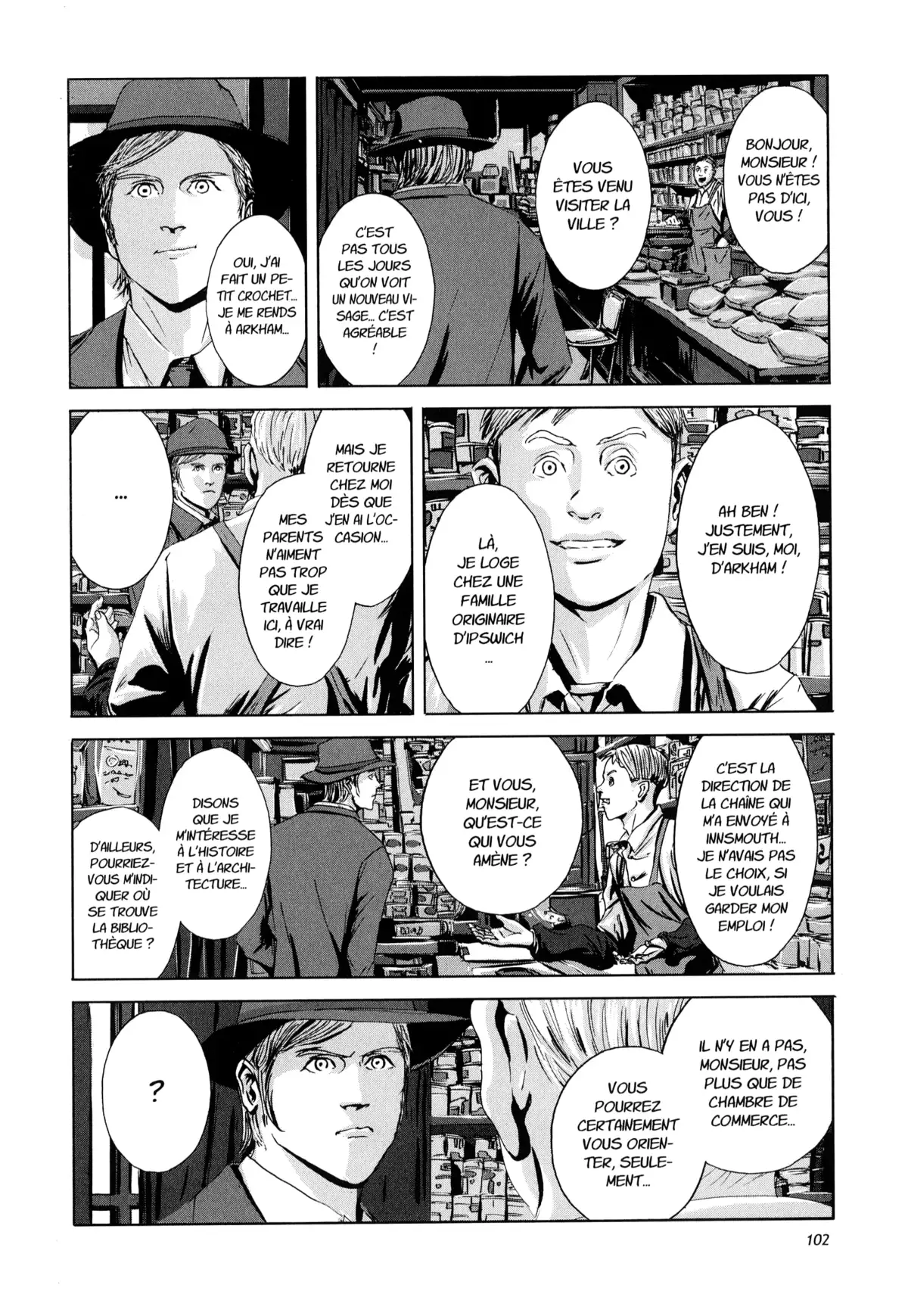 Le Cauchemar d’Innsmouth Volume 1 page 91