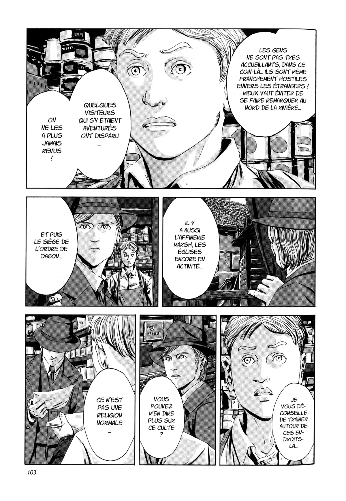 Le Cauchemar d’Innsmouth Volume 1 page 92