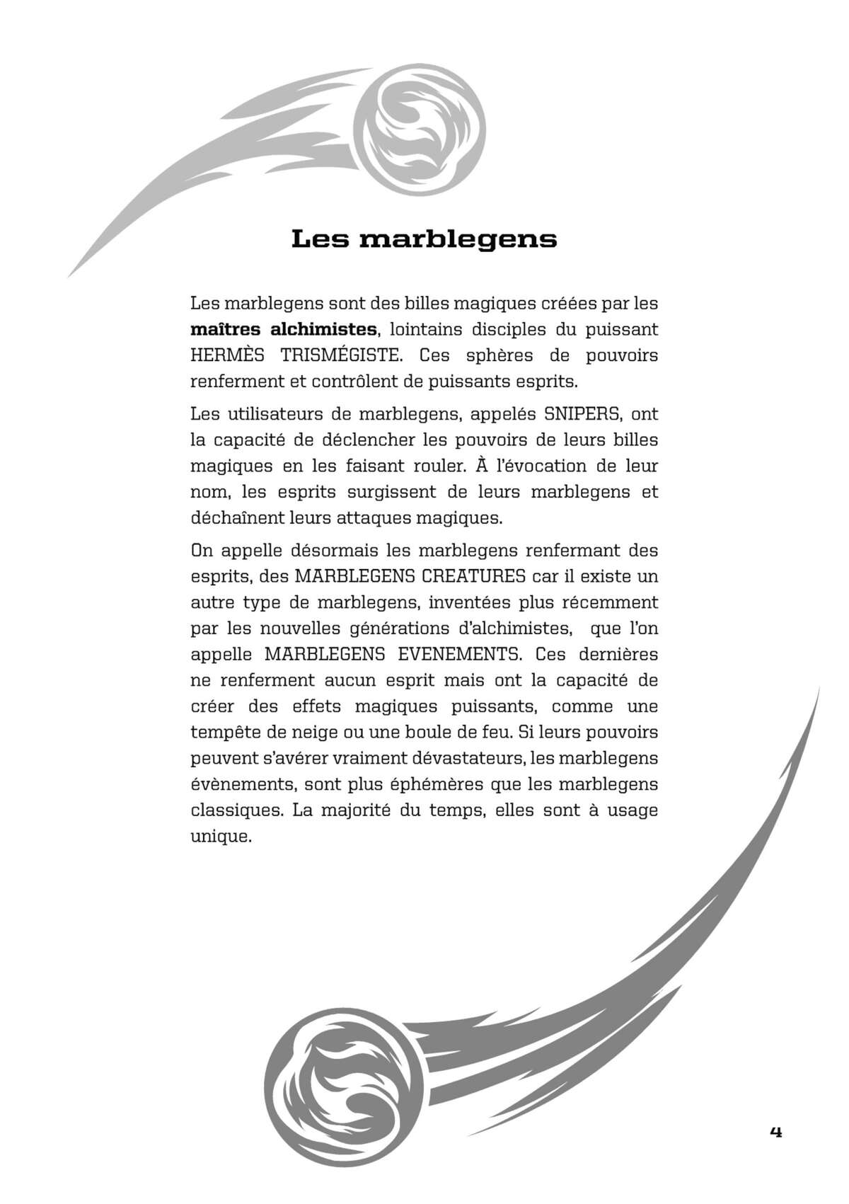 Marblegen – Origines Volume 1 page 5