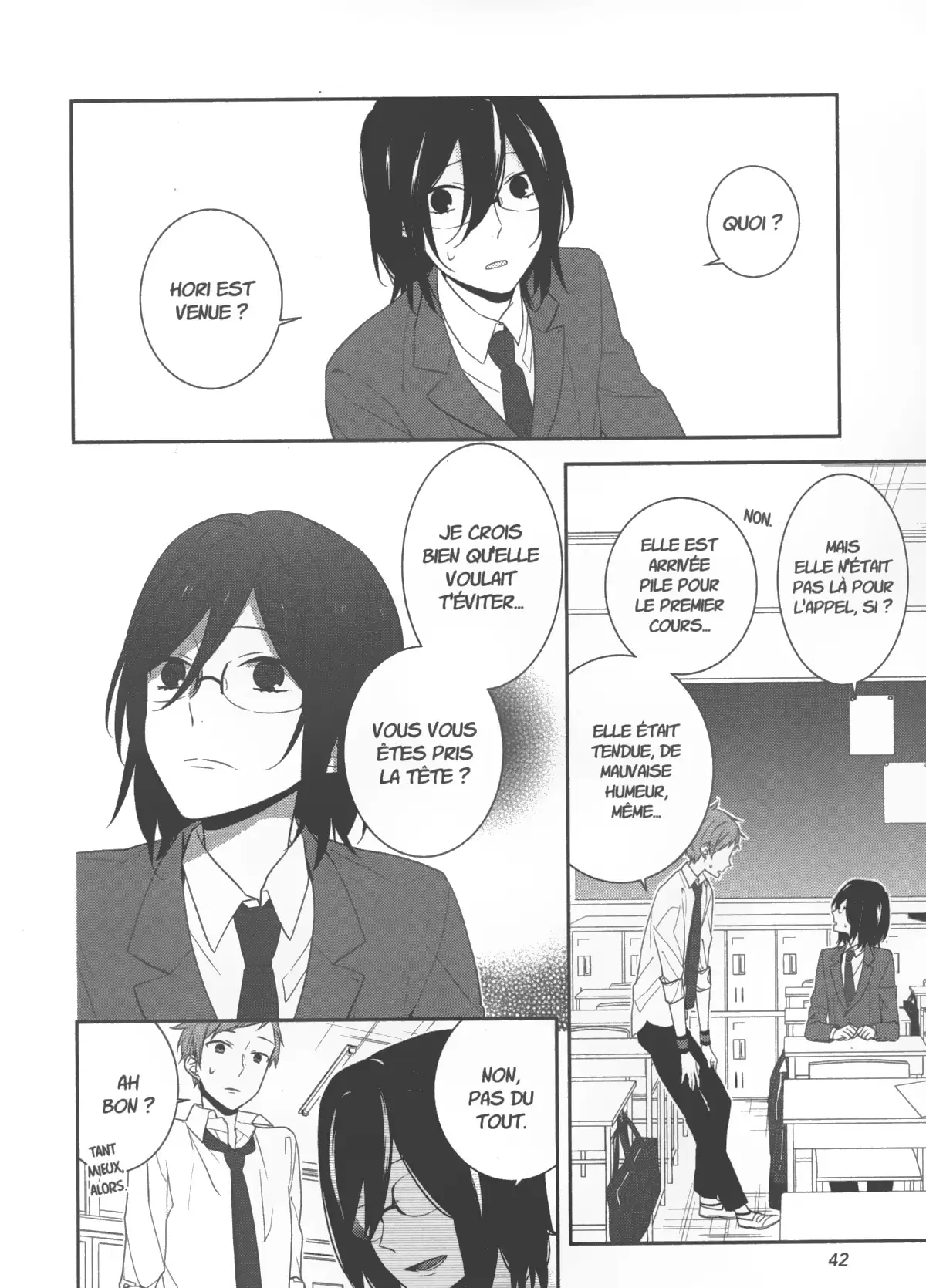 Horimiya Volume 4 page 42