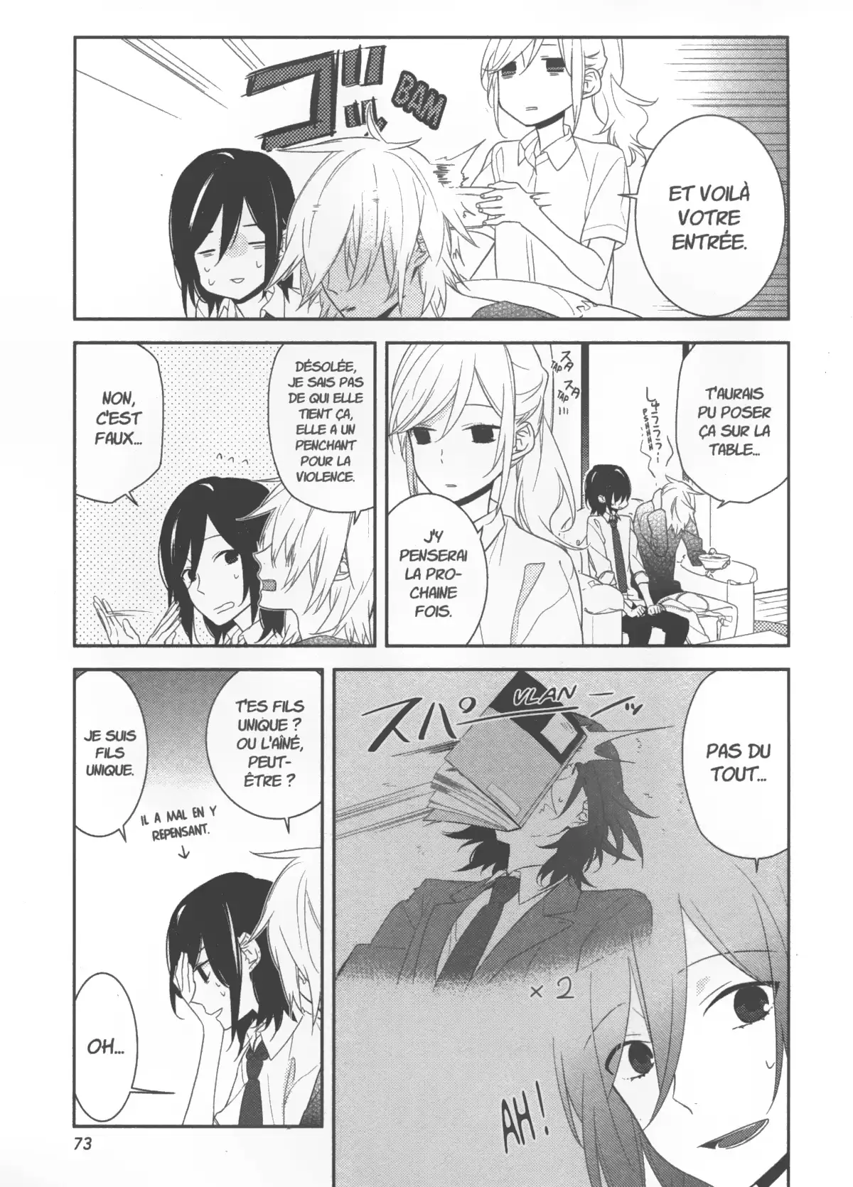 Horimiya Volume 4 page 72