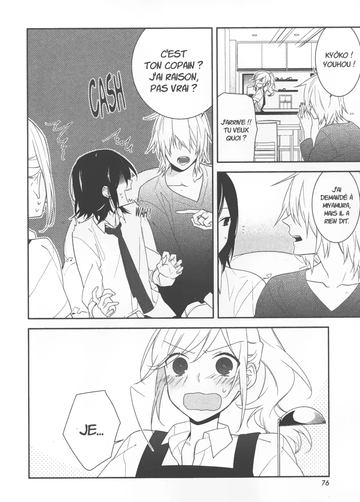 Horimiya Volume 4 page 75